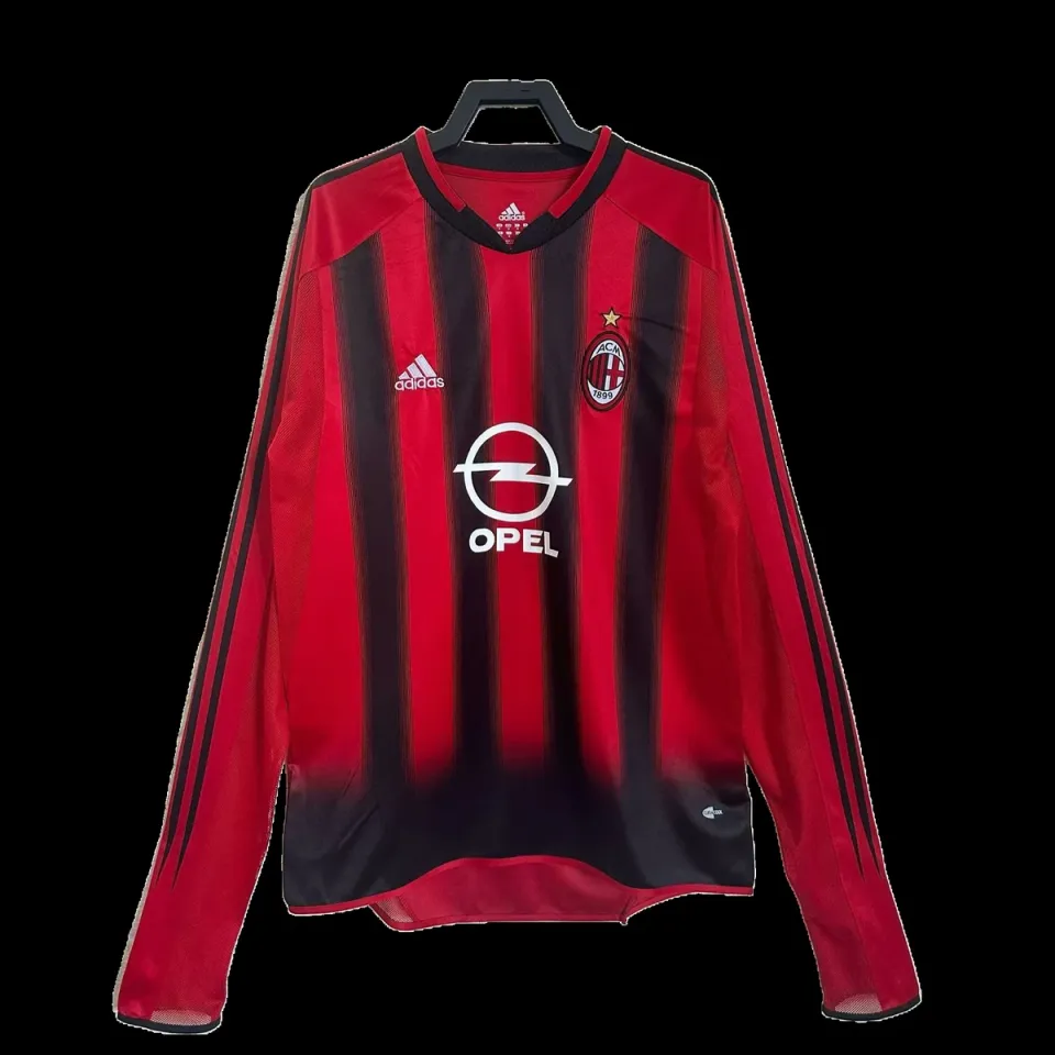 Tifoso Store Milan 2004/05 Maglia Manica Lunga Rossonera