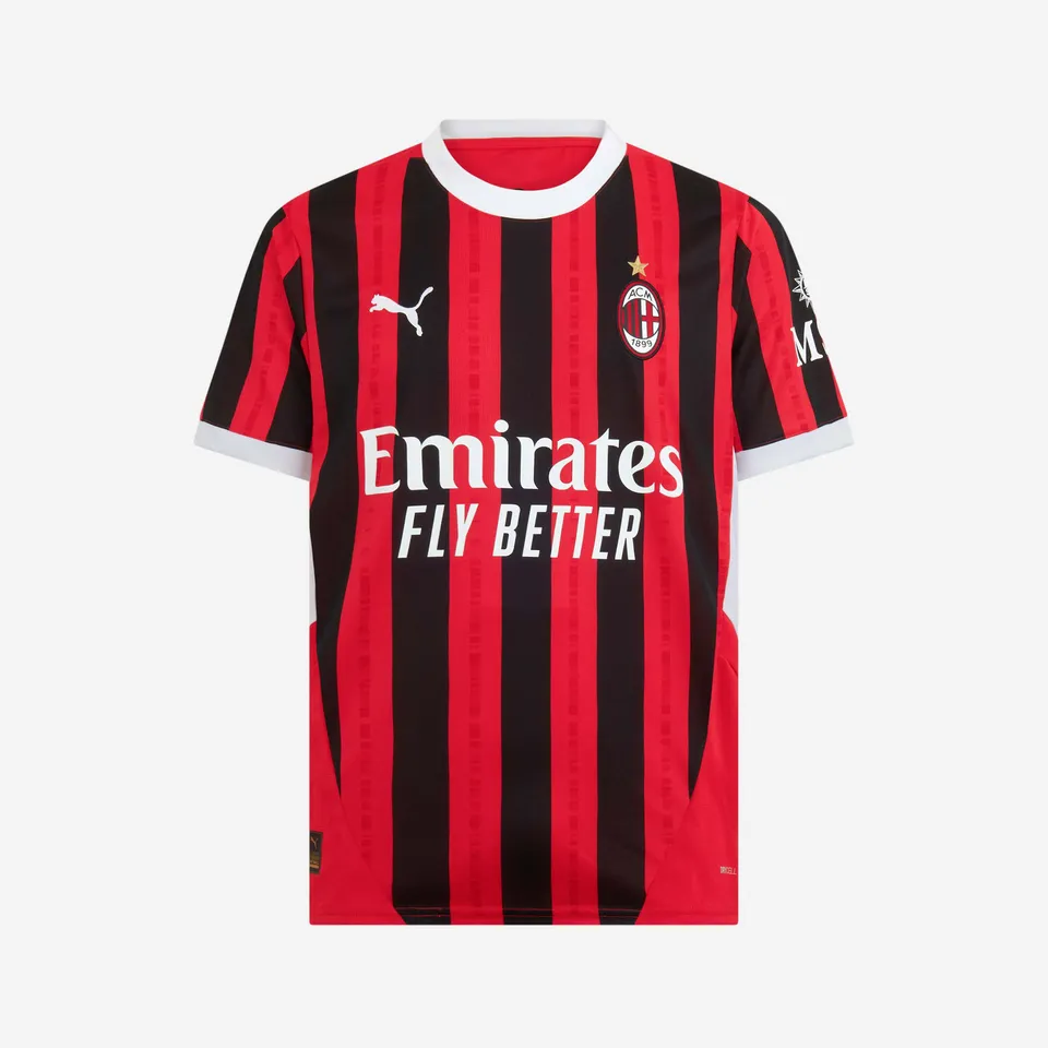 AC Milan Home 2024/25 maglia gara uomo M strisce