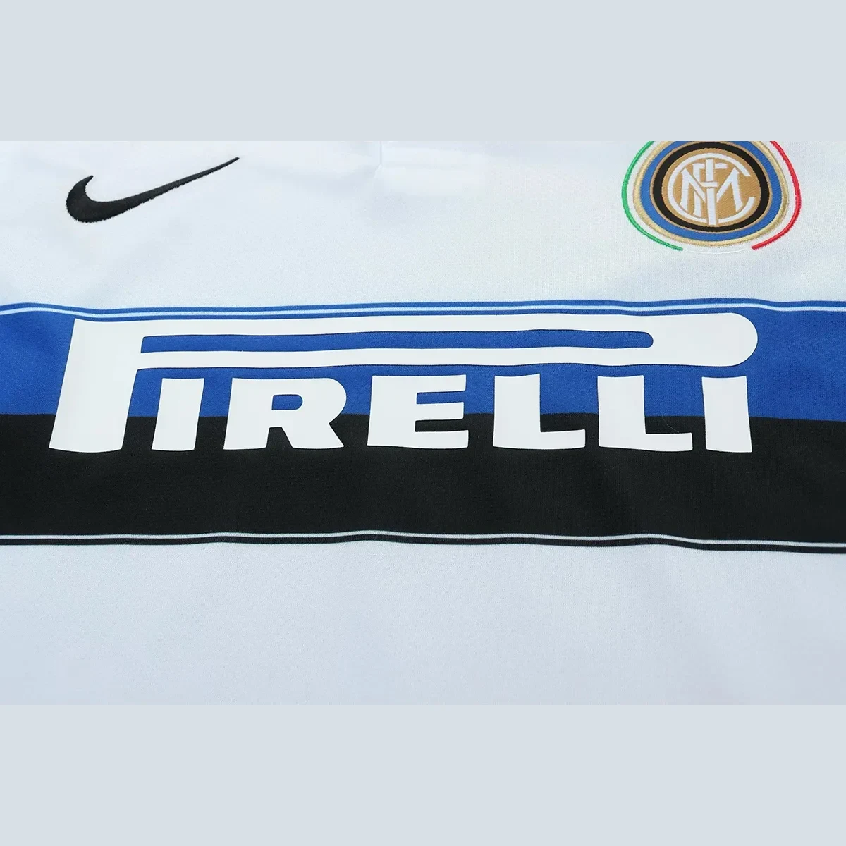 Inter Away 2009/10 bambino completo bianco taglia 16-28