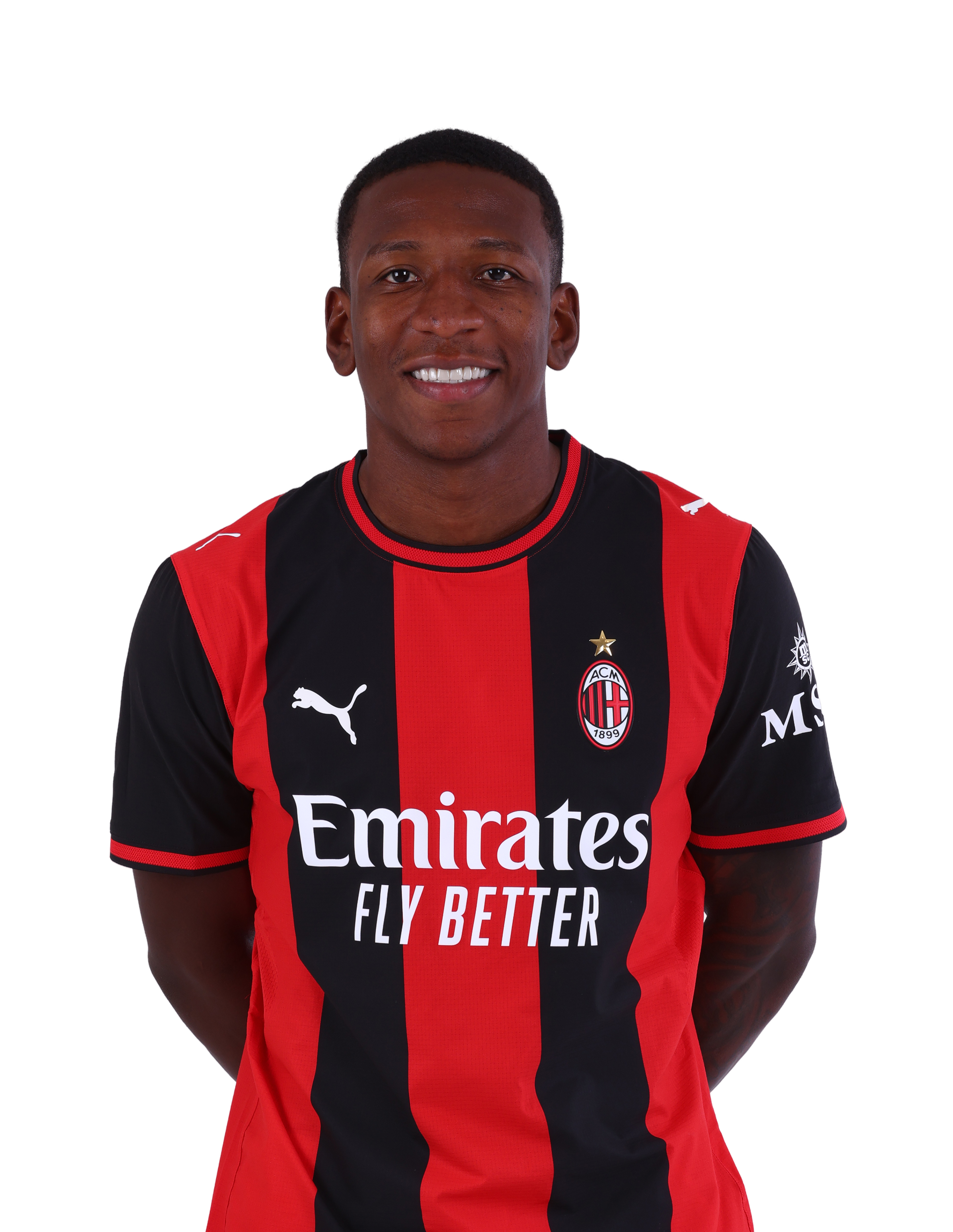 AC Milan Kit Gara Estupiñan 2 maglia uomo difensore traspirante