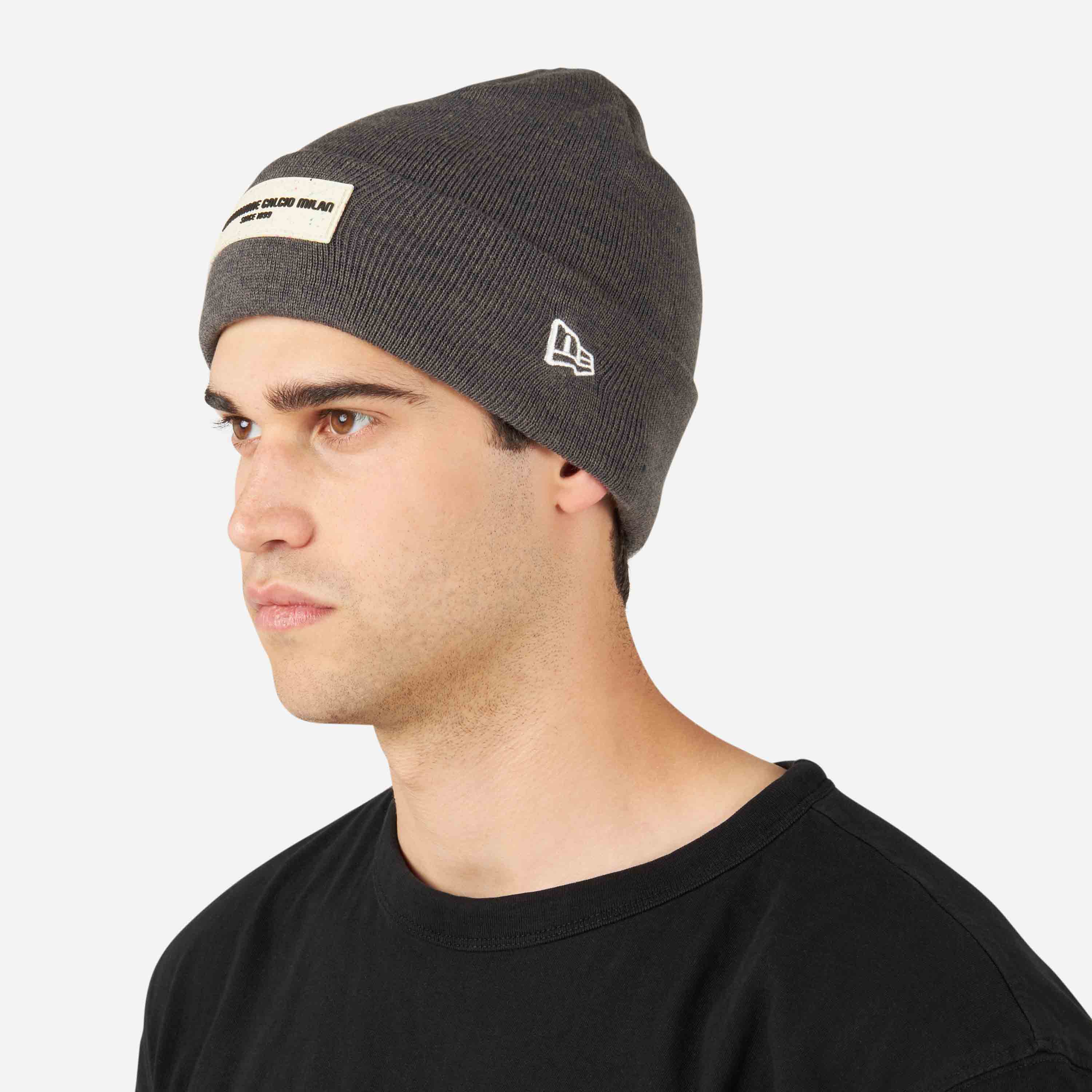 AC Milan x New Era Beanie berretto patch taglia unica