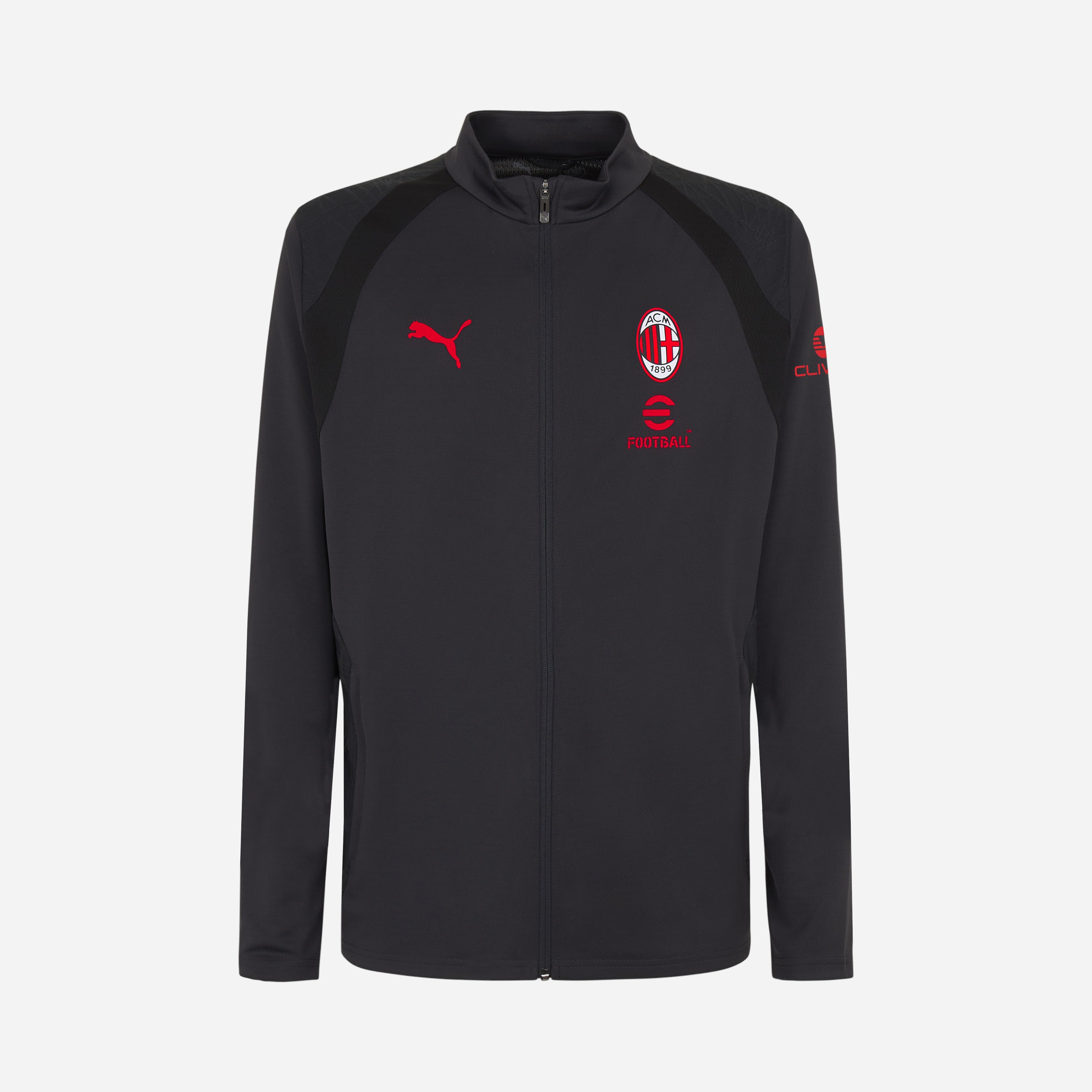 AC Milan Training 2026/27 giacca grigia zip uomo