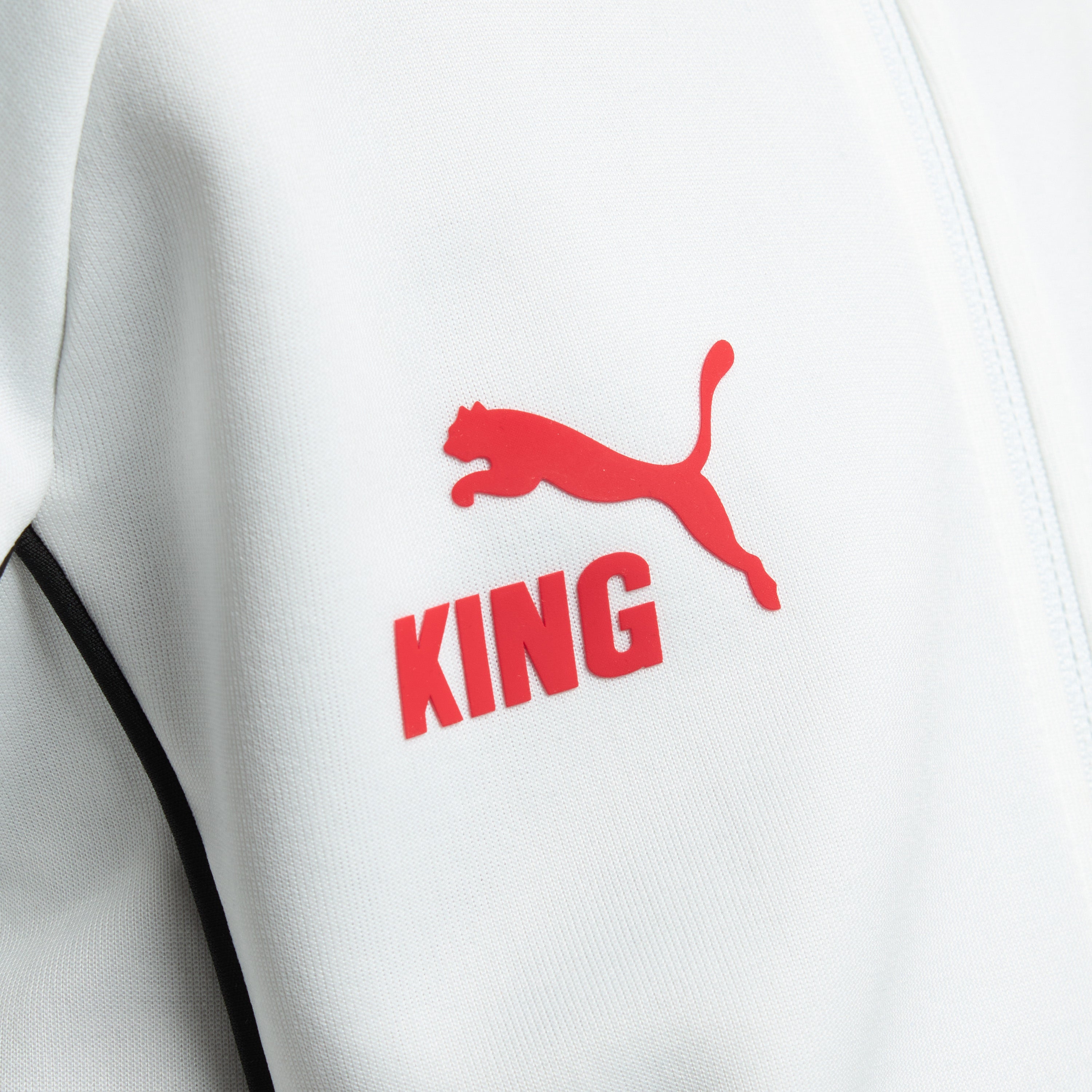 AC Milan King Collection Giacca Bambino Bianca Zip