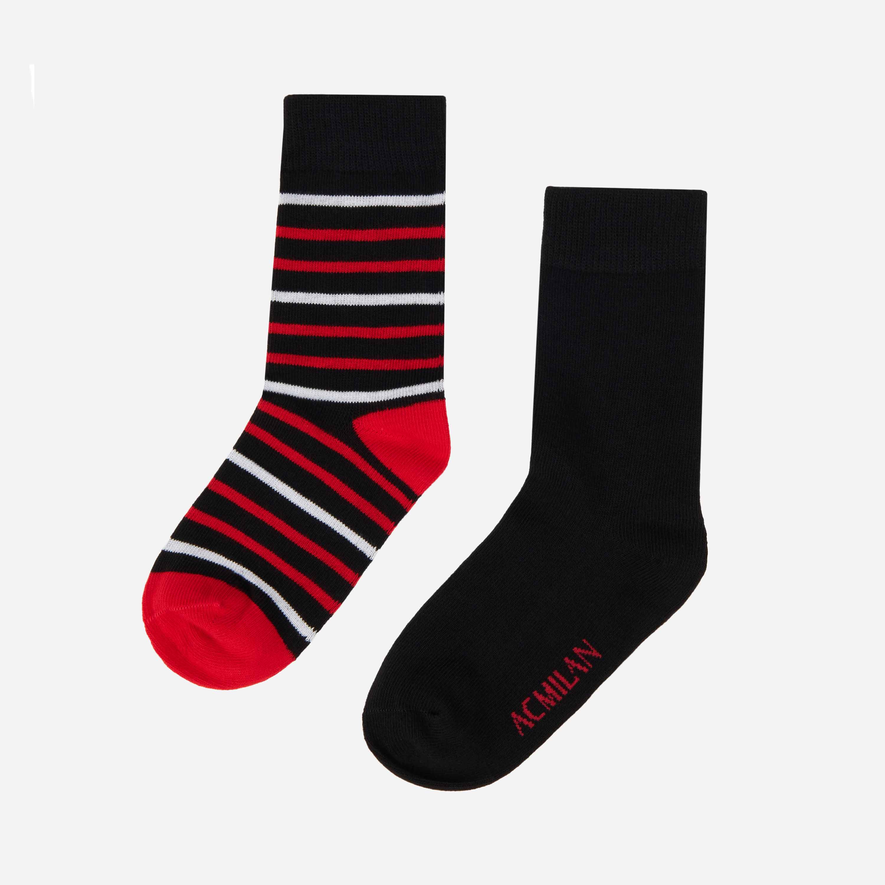 AC Milan Kids Socks Box Set calzini box logo ufficiale