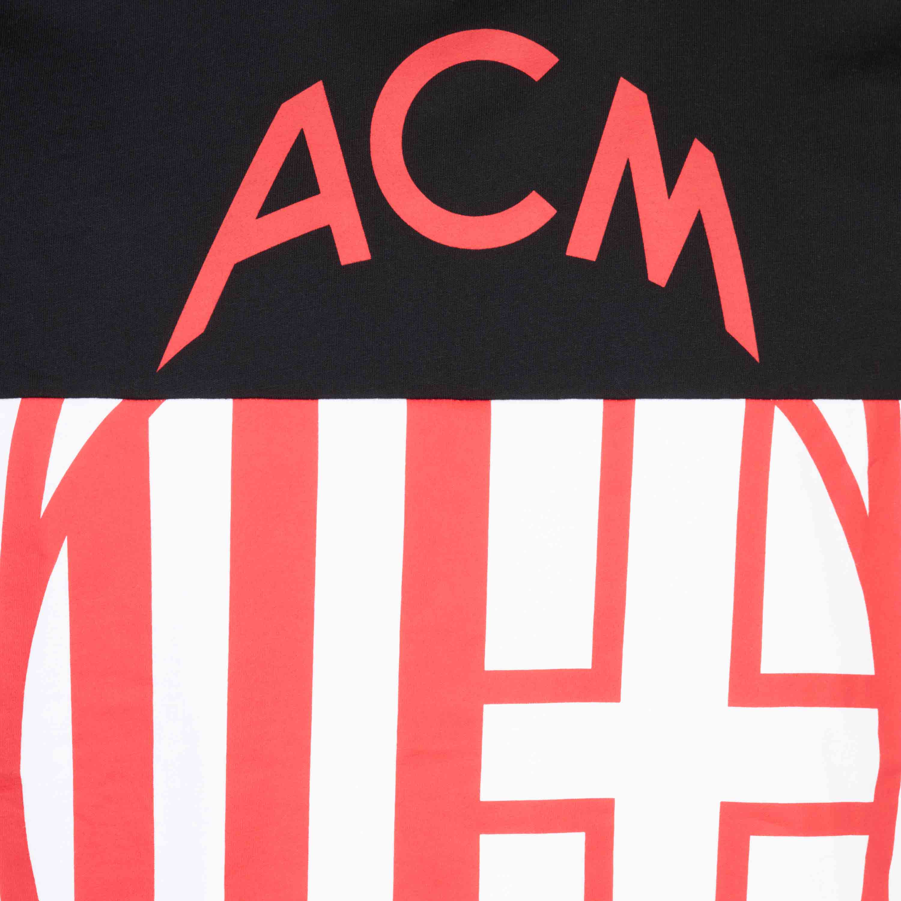 AC Milan Magliette Milan Front-Print maglietta rossa uomo