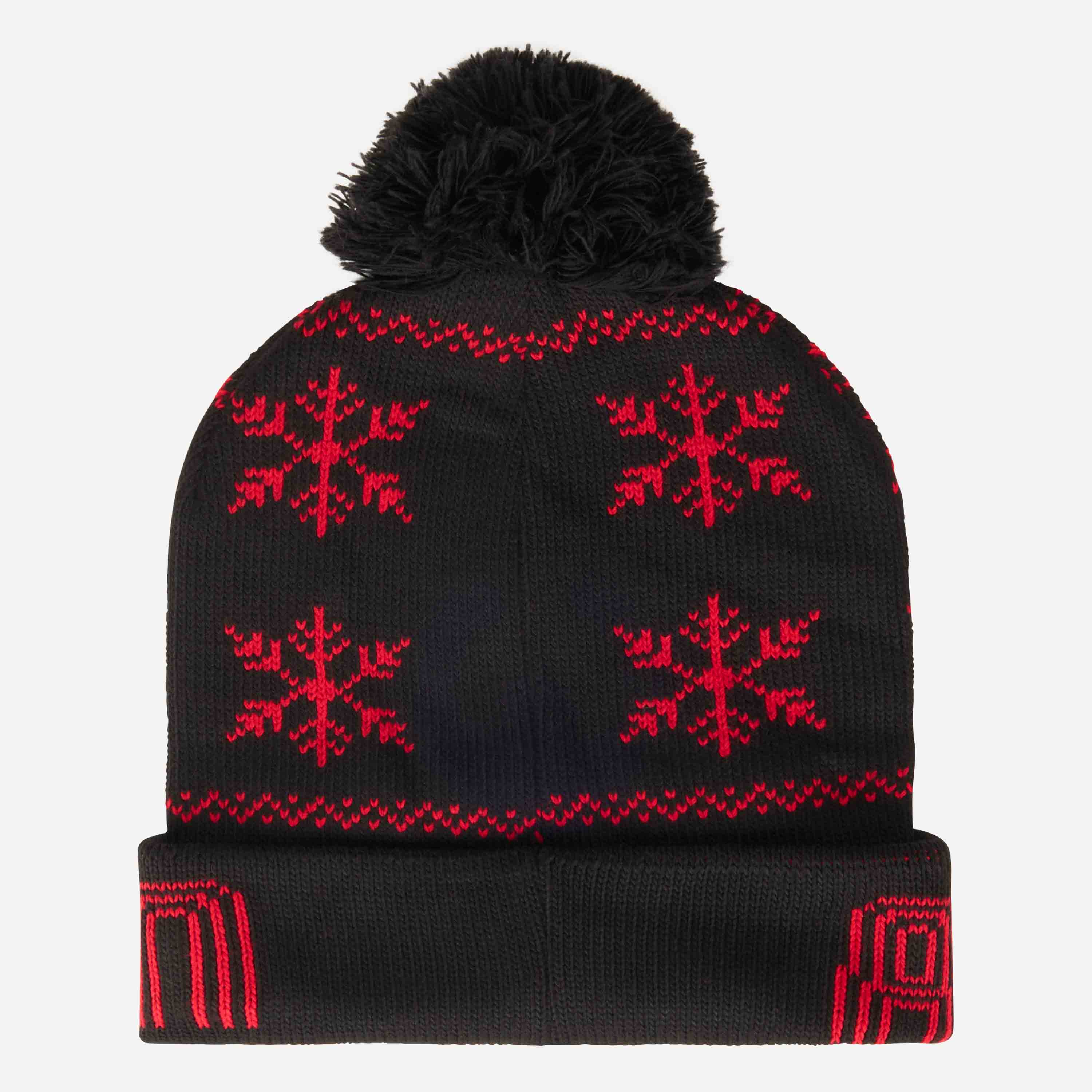 AC Milan Christmas Hat Berretto Natalizio Nero Unisex