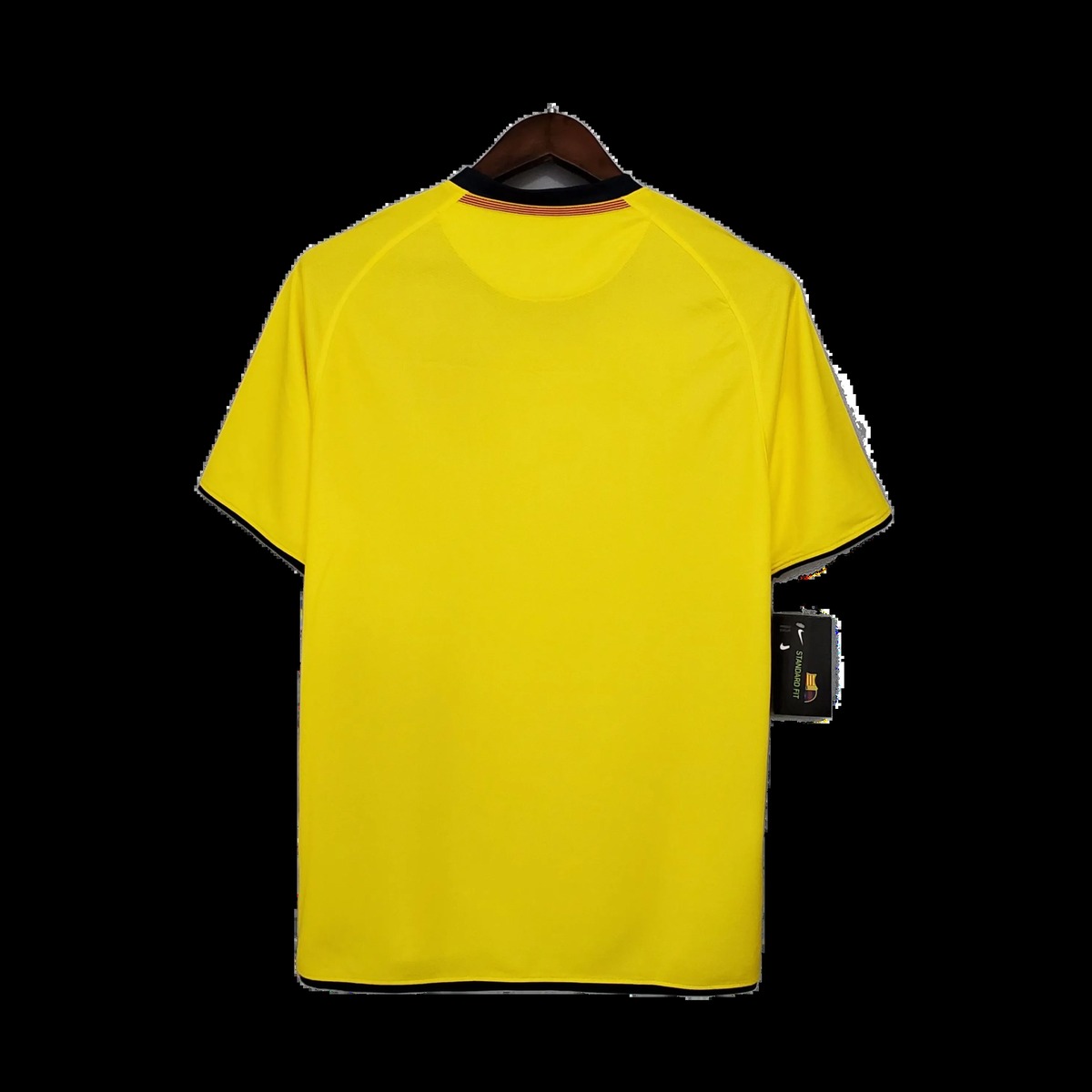 Barcellona Away 2008/09 Retro maglia calcio gialla