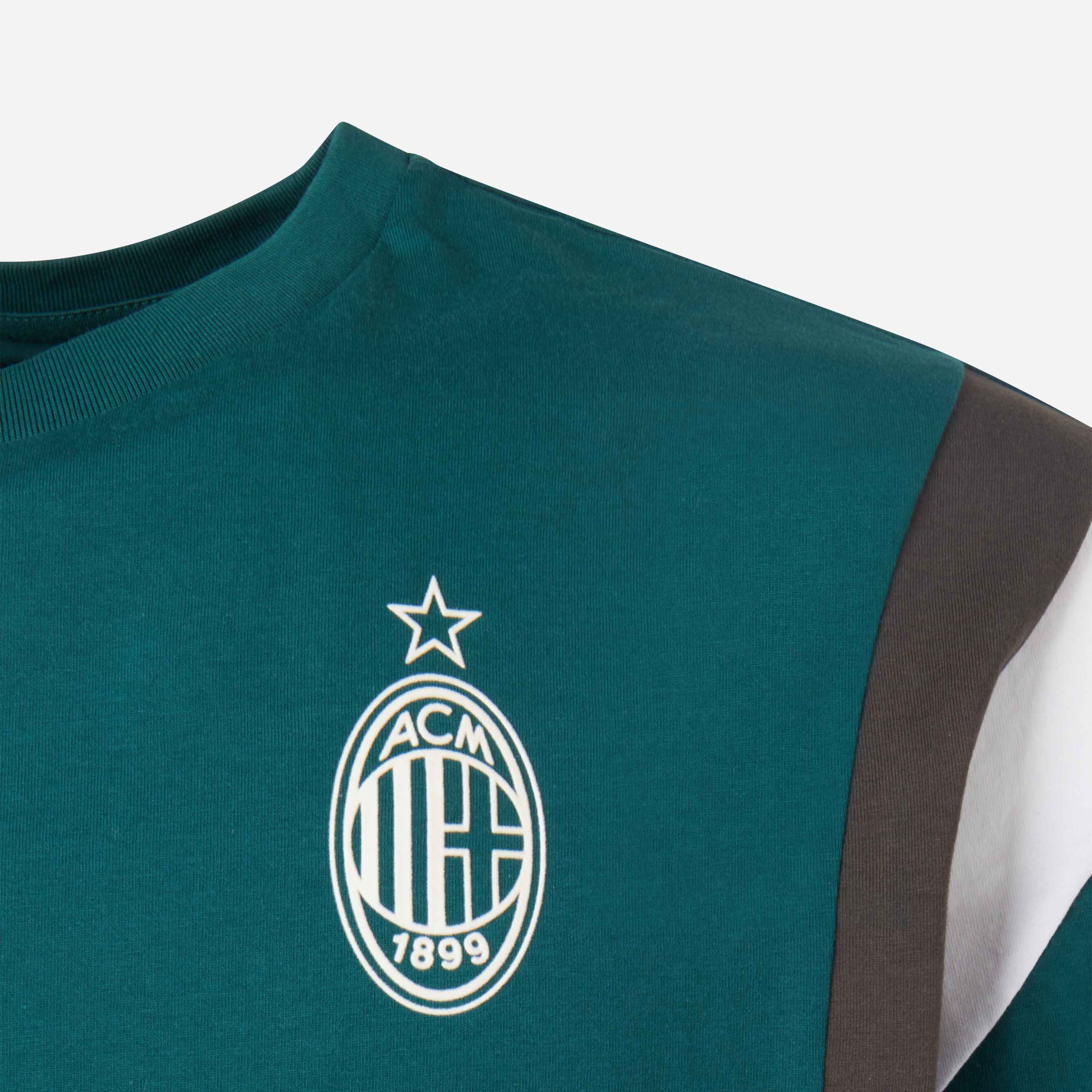 AC Milan Archive T-Shirt Verde Uomo S-XXL