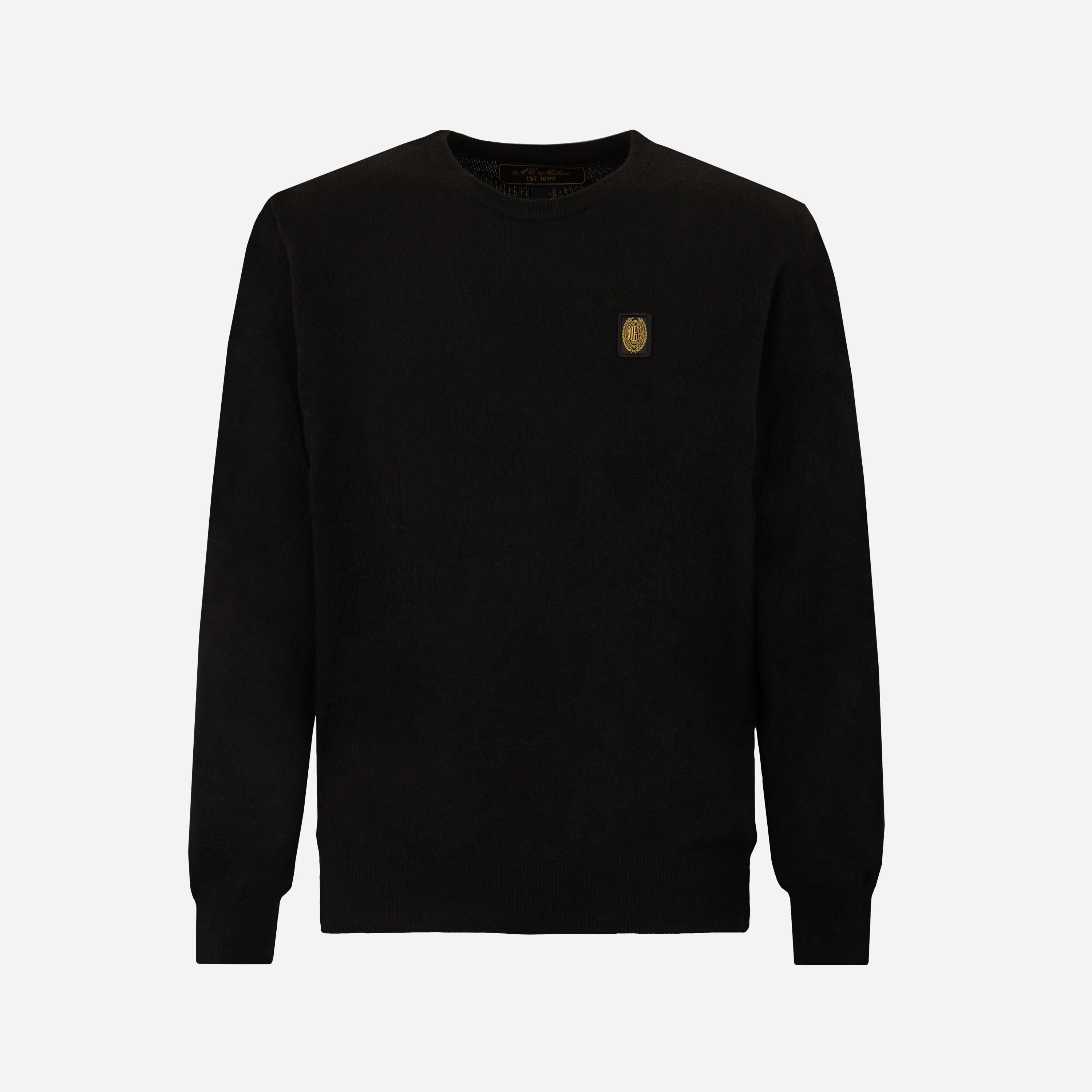 AC Milan Gold Essential Maglione cachemire girocollo uomo