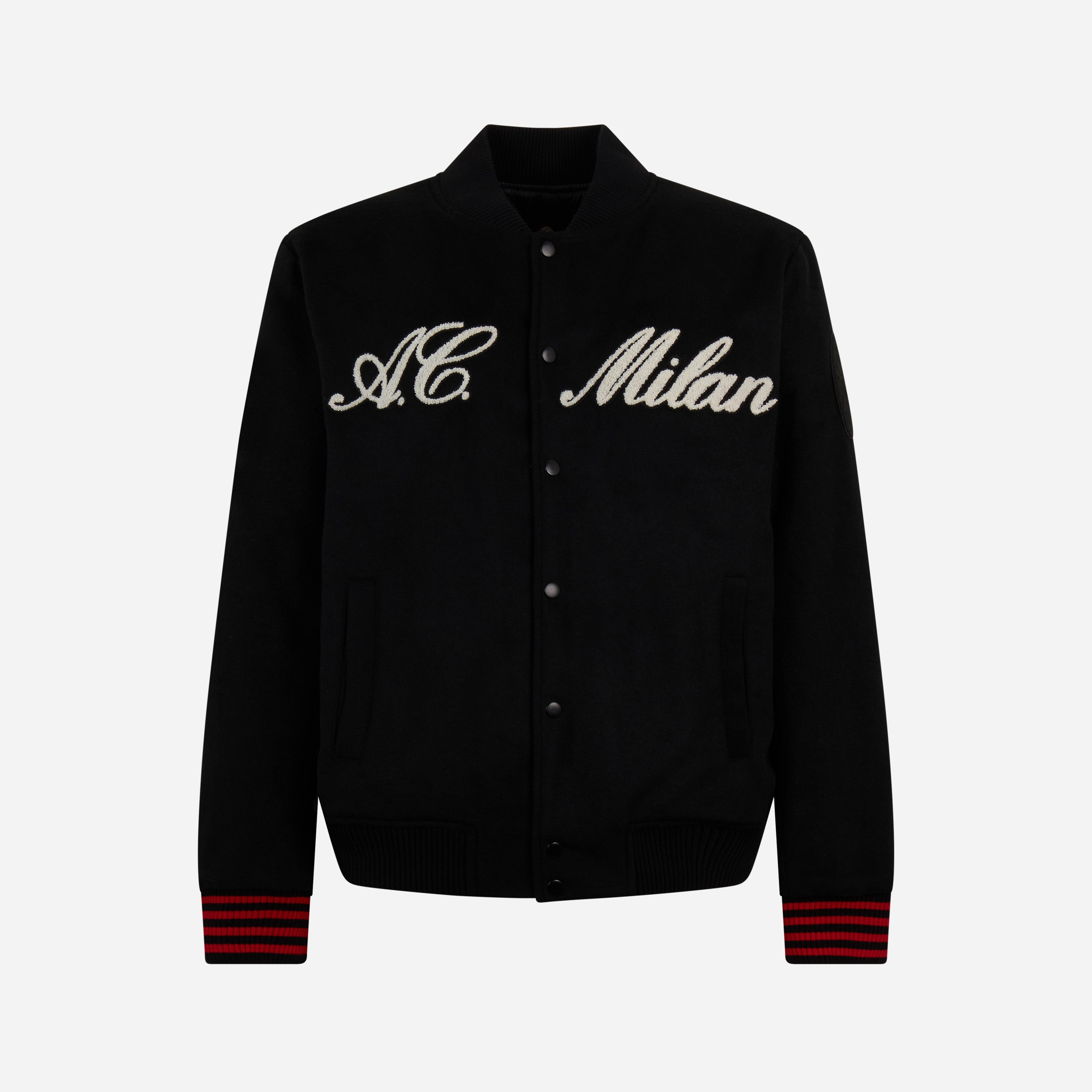 AC Milan x NY Yankees giacca varsity lana taglia L
