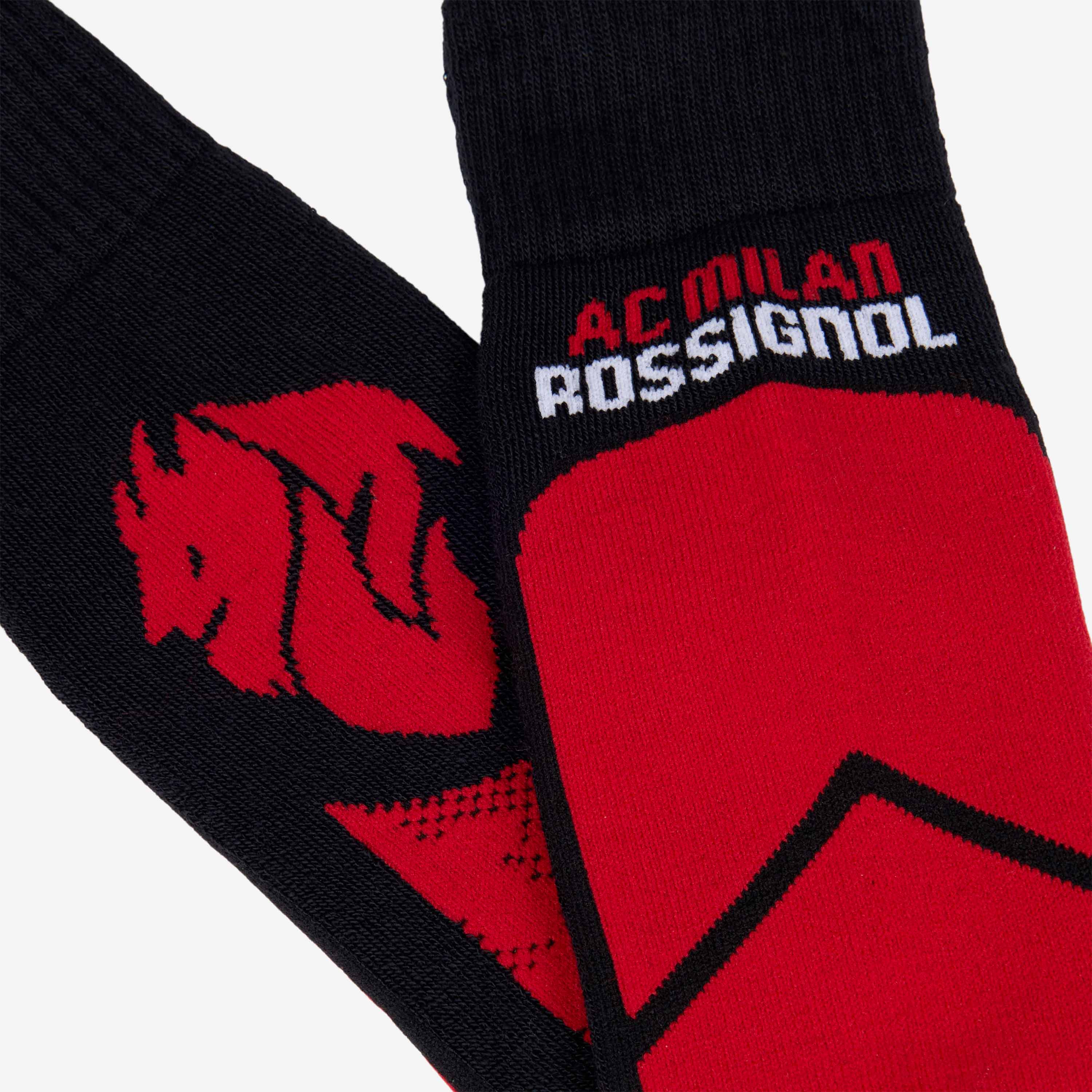 AC Milan Thermotech calze sci Rossignol lana taglie S-XL