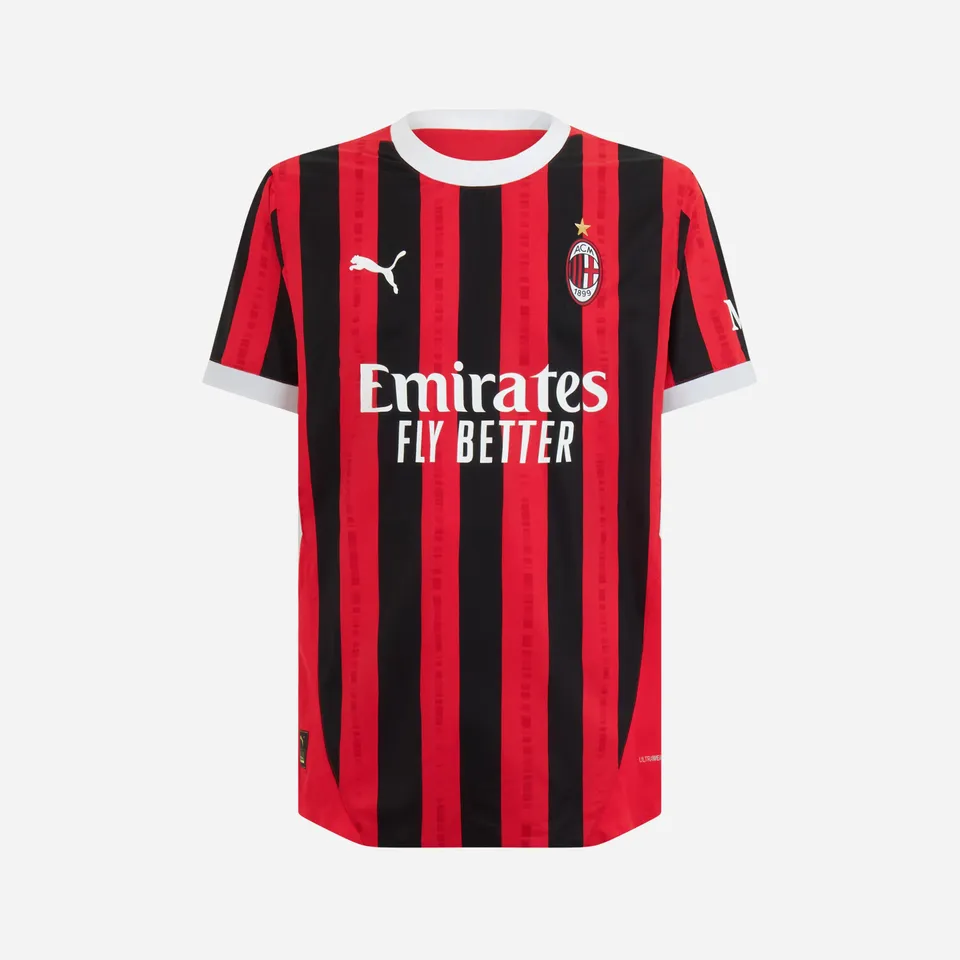 AC Milan Home Authentic 2024/25 maglia gara uomo