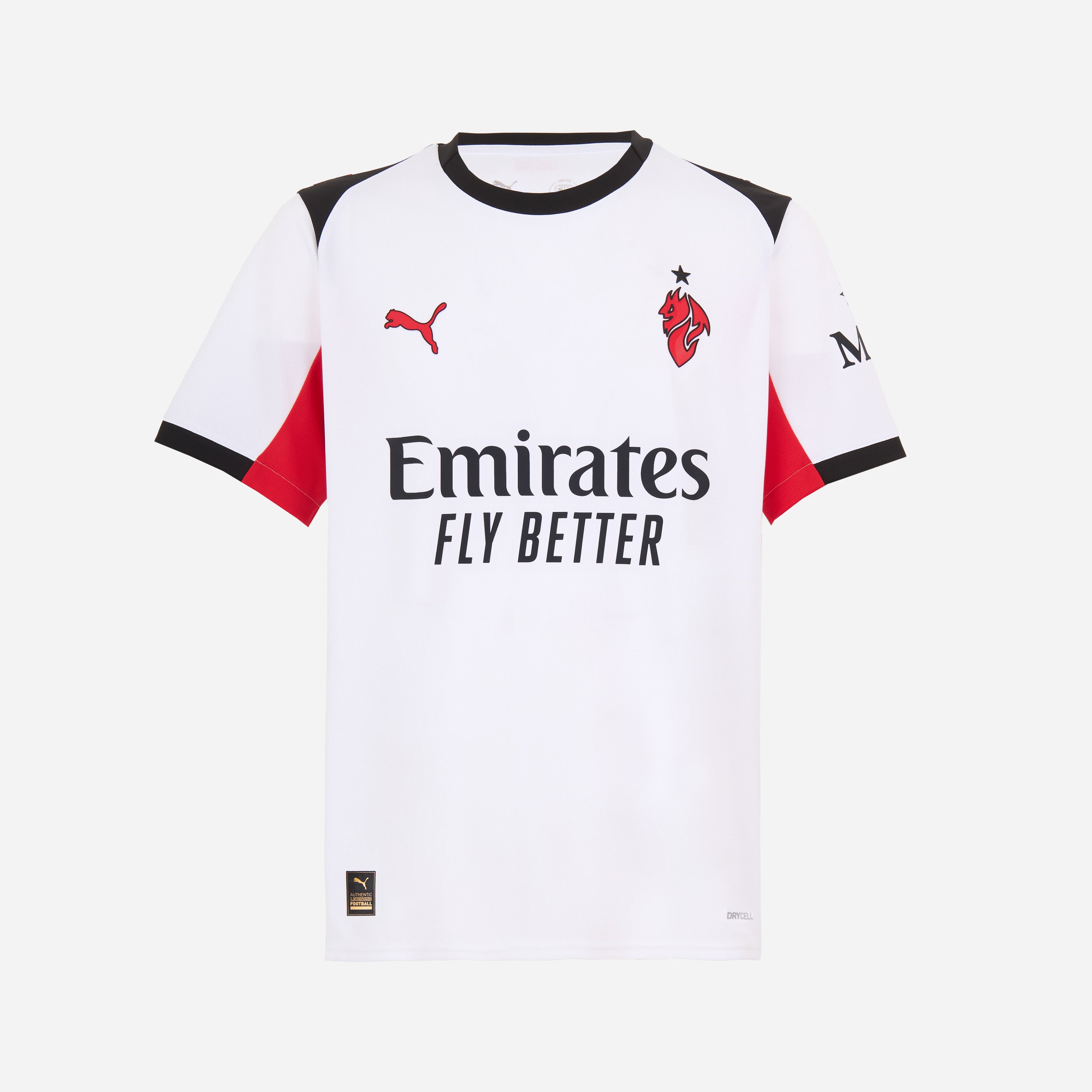 AC Milan Kit Gara 2025/26 Maglia Away Trasferta Drycell