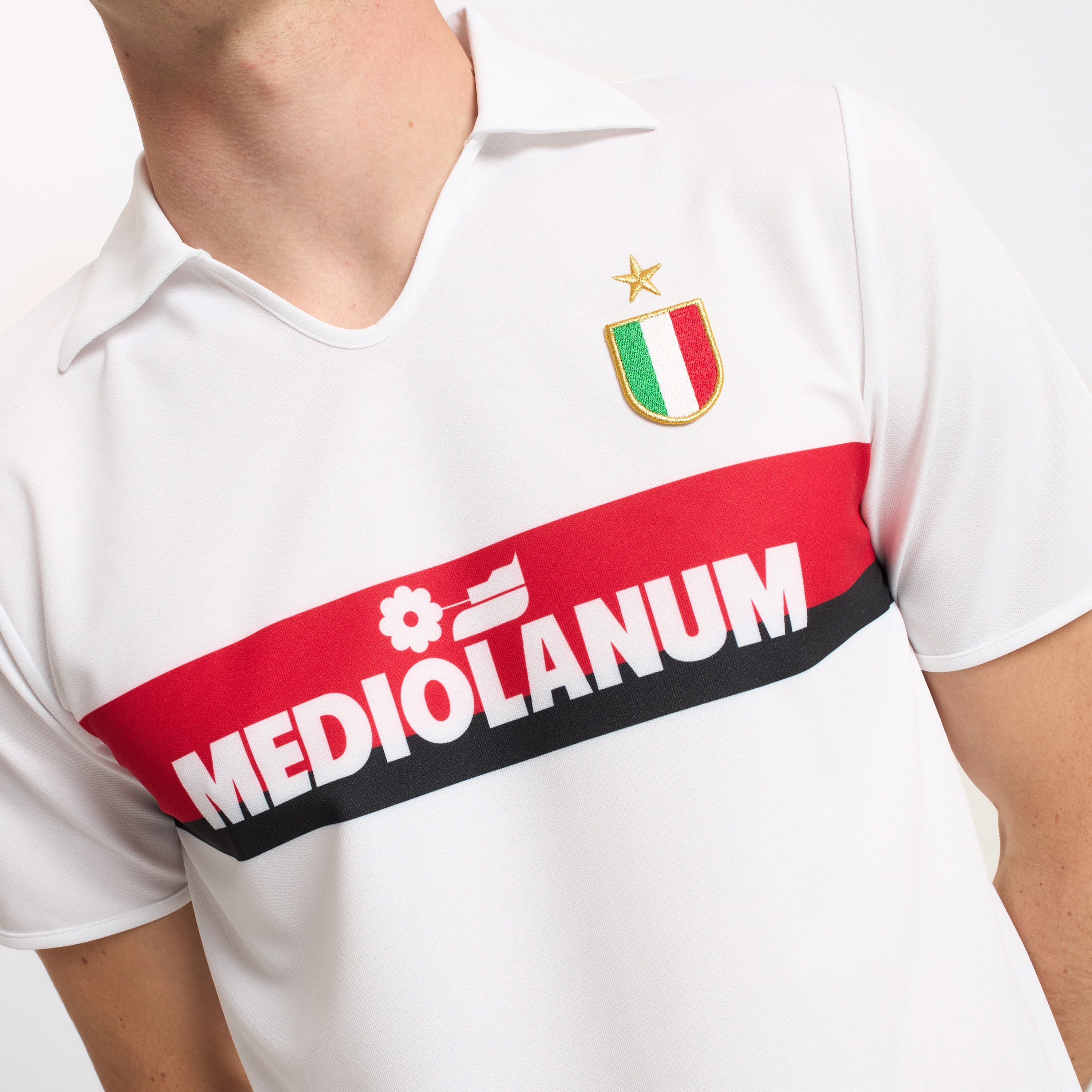 AC Milan Maglie Retro Historical Away 1988/89 maglia M bianca