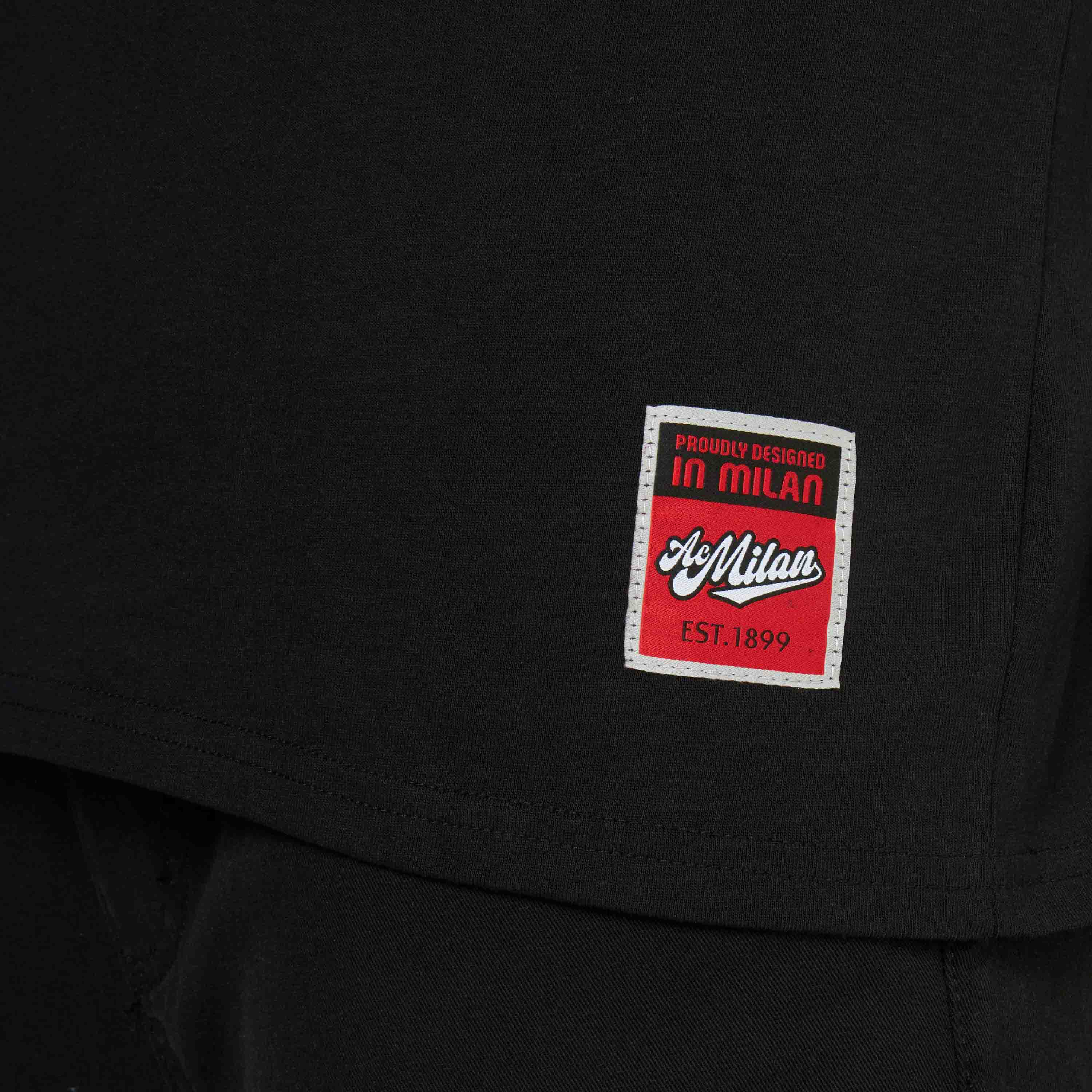 AC Milan Urban Collection T-Shirt Maglietta Uomo Nera