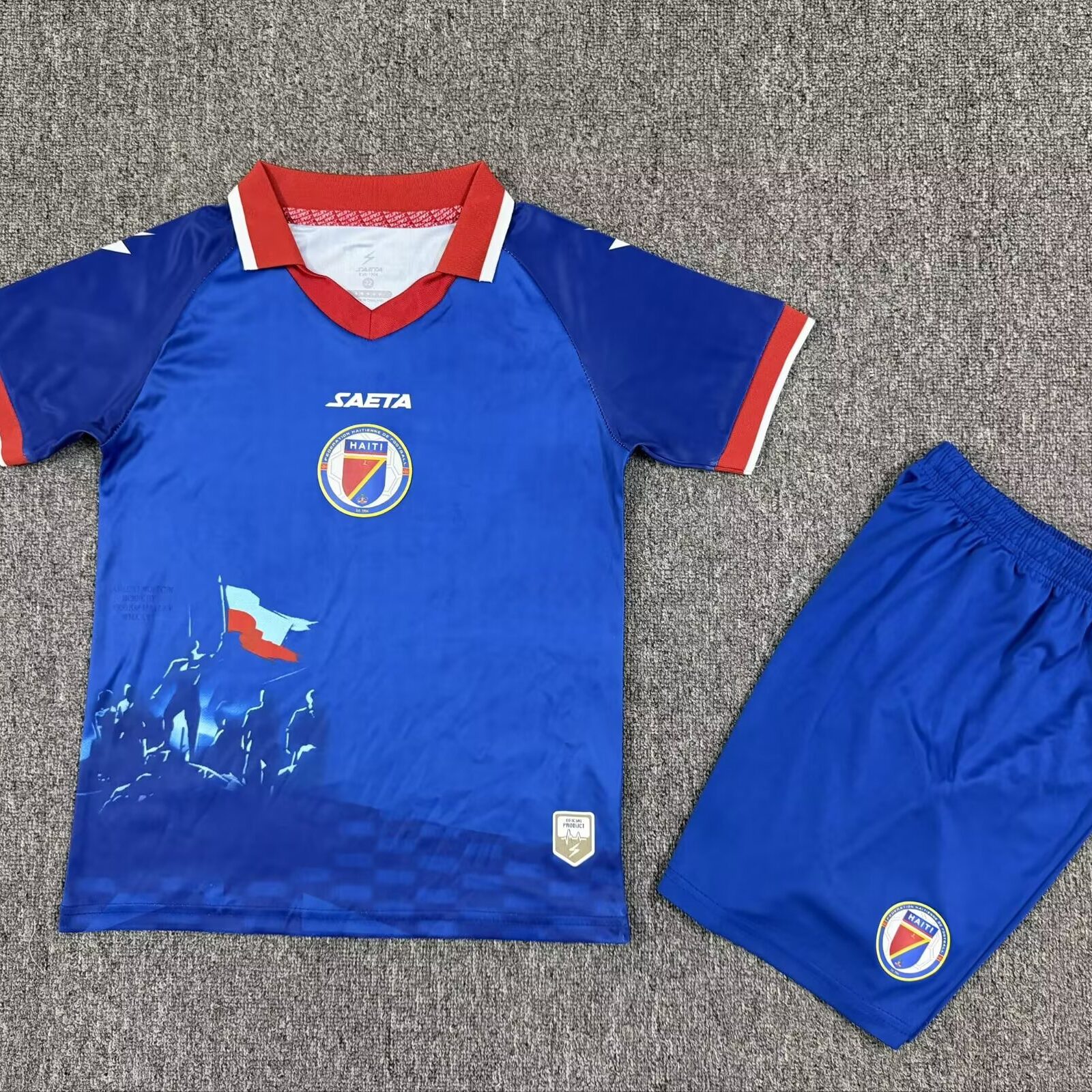 Tifoso Store Haiti 2026 Completo Bambino Home con Shorts