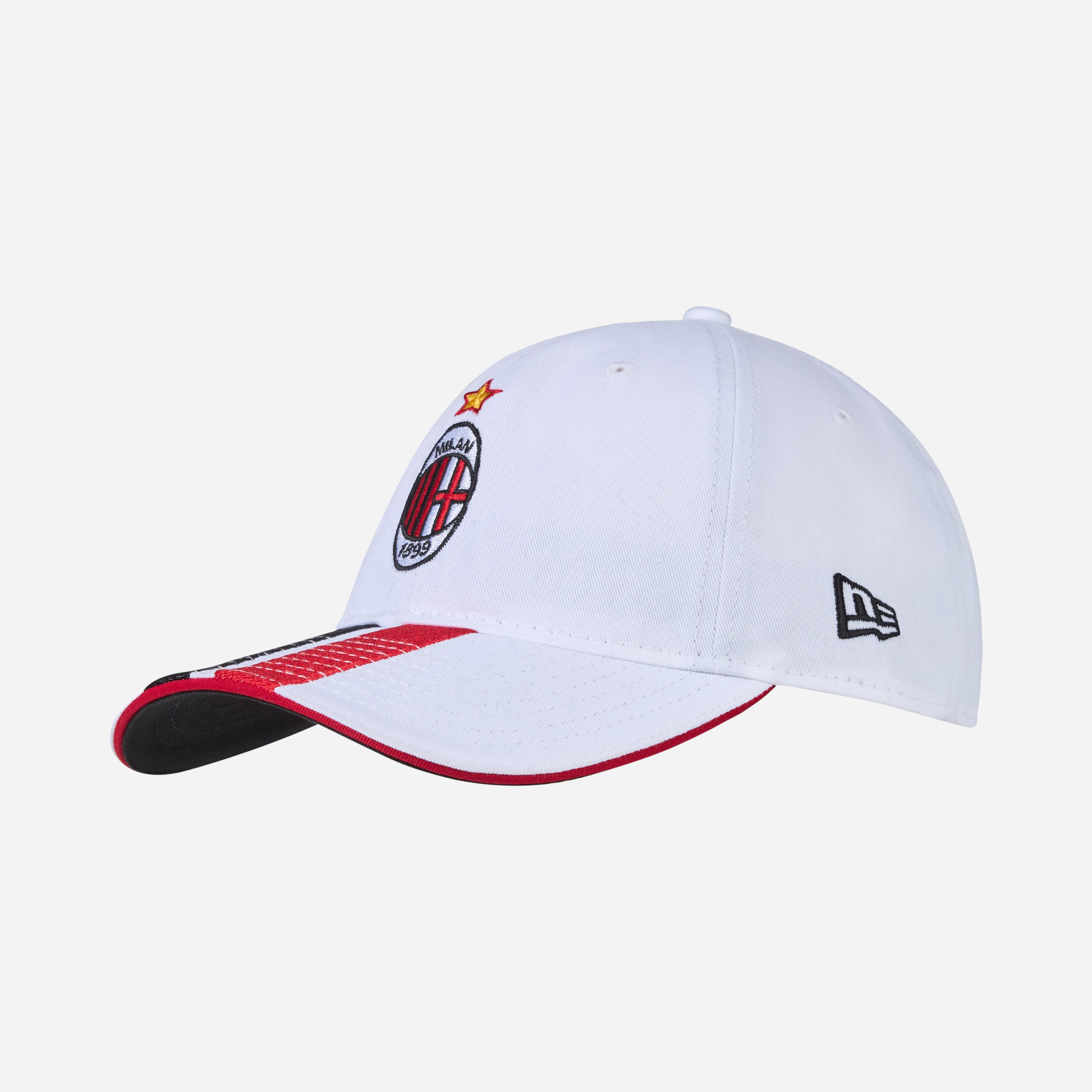 AC Milan 9TWENTY New Era cappello bianco taglia unica cotone
