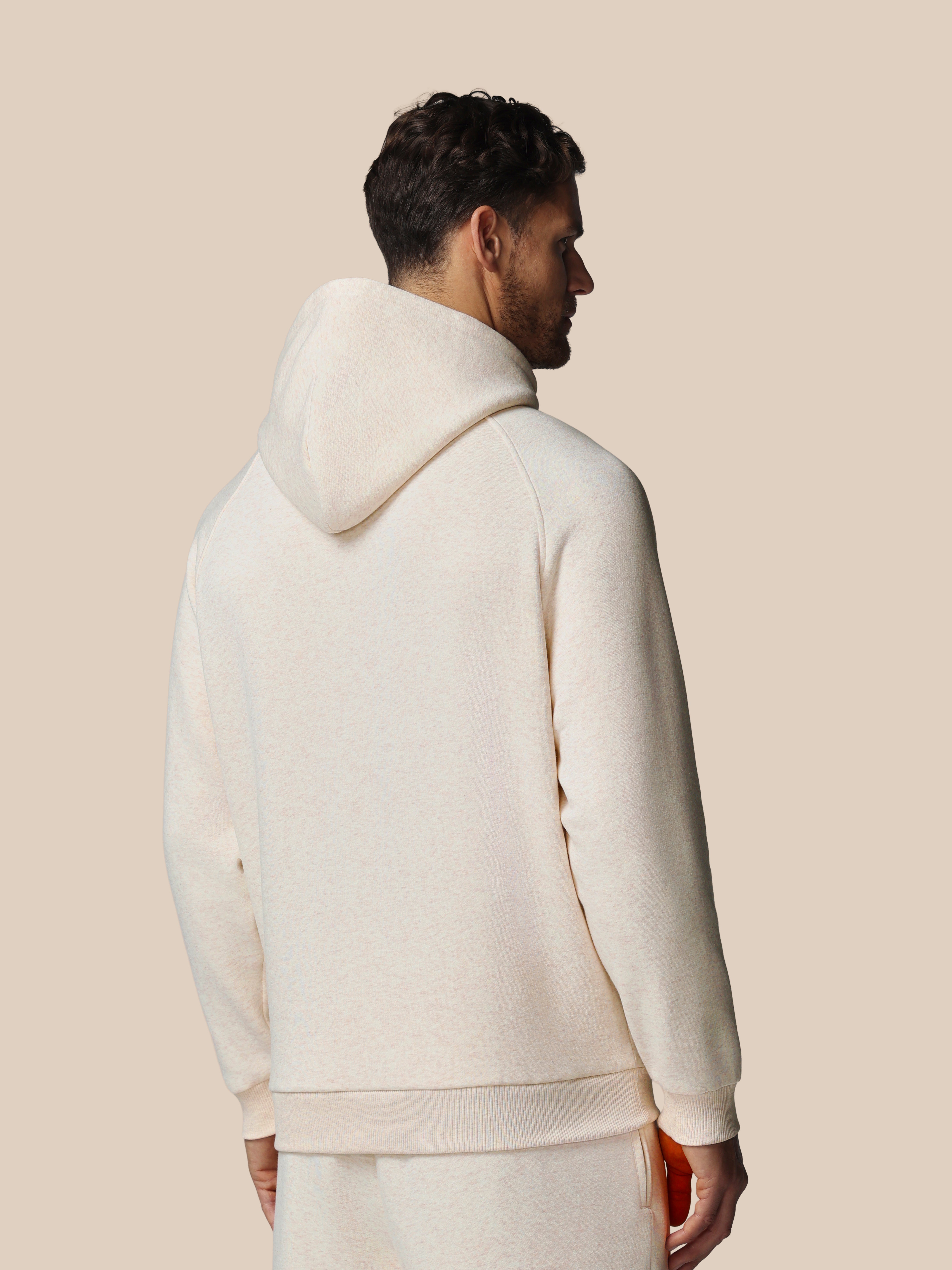 Castore Adapt hoodie uomo cotone fleece oatmeal