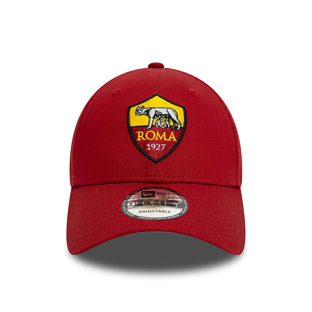 Roma Fanshop Cotton Core 9FORTY cappello Crest Red