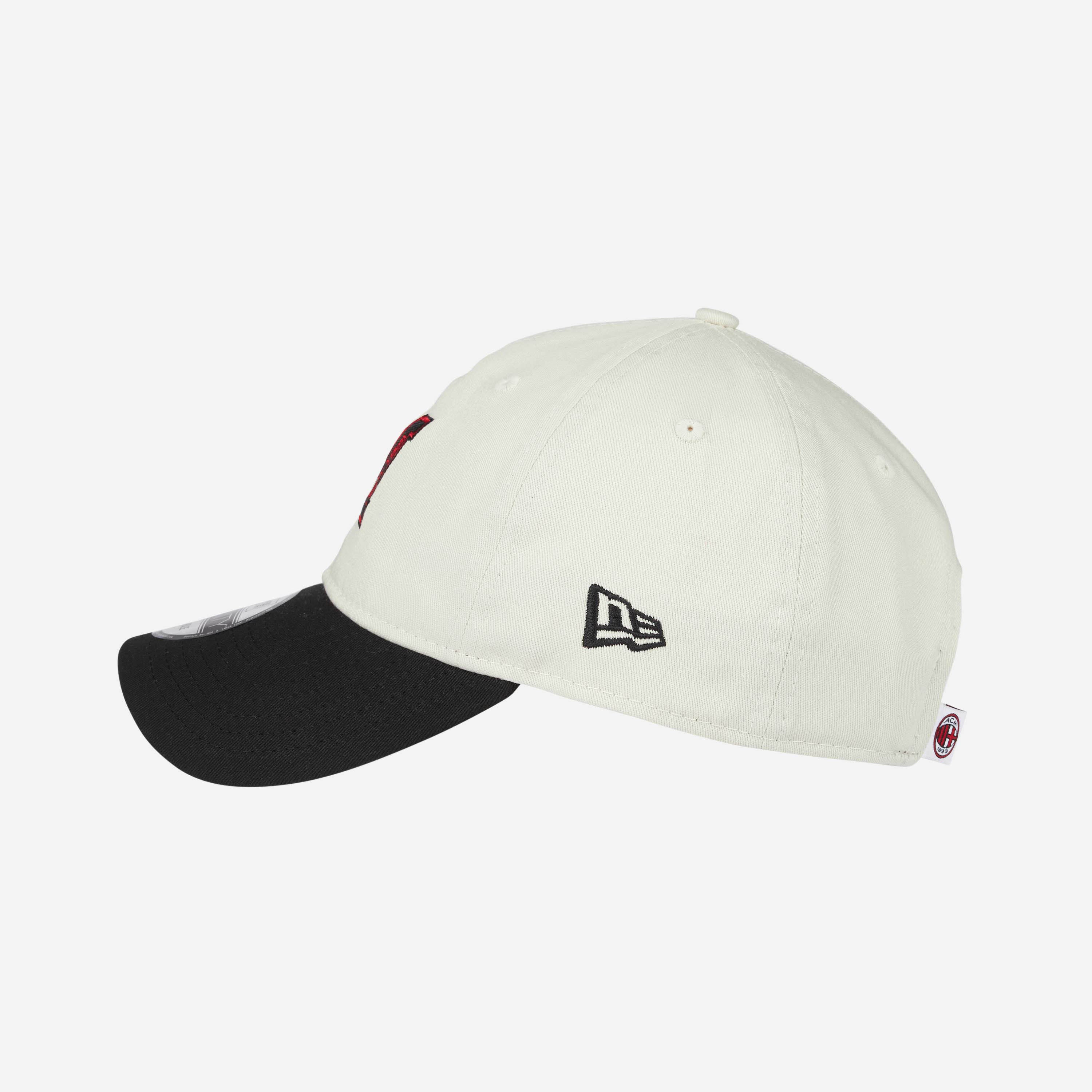 AC Milan 9TWENTY New Era Cappello Bianco M Nera