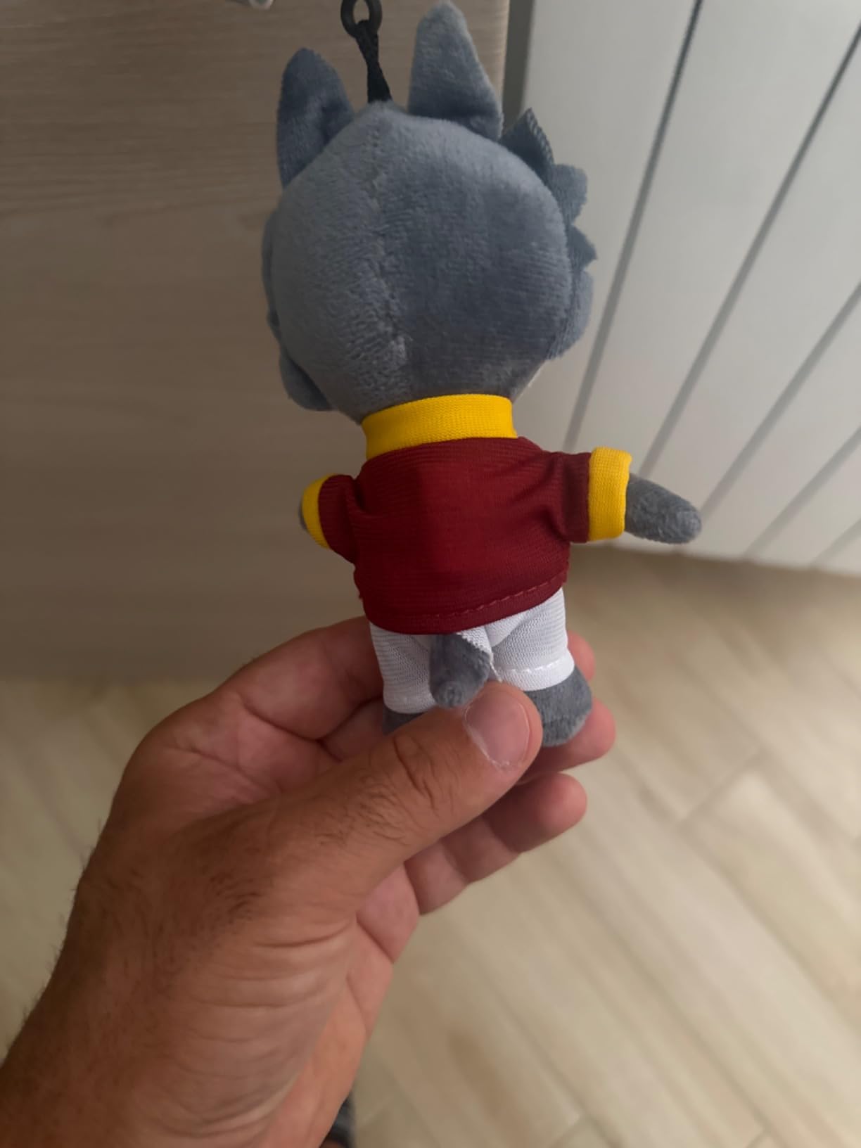 Roma Fanshop Teddy Portachiavi peluche orsetto ufficiale