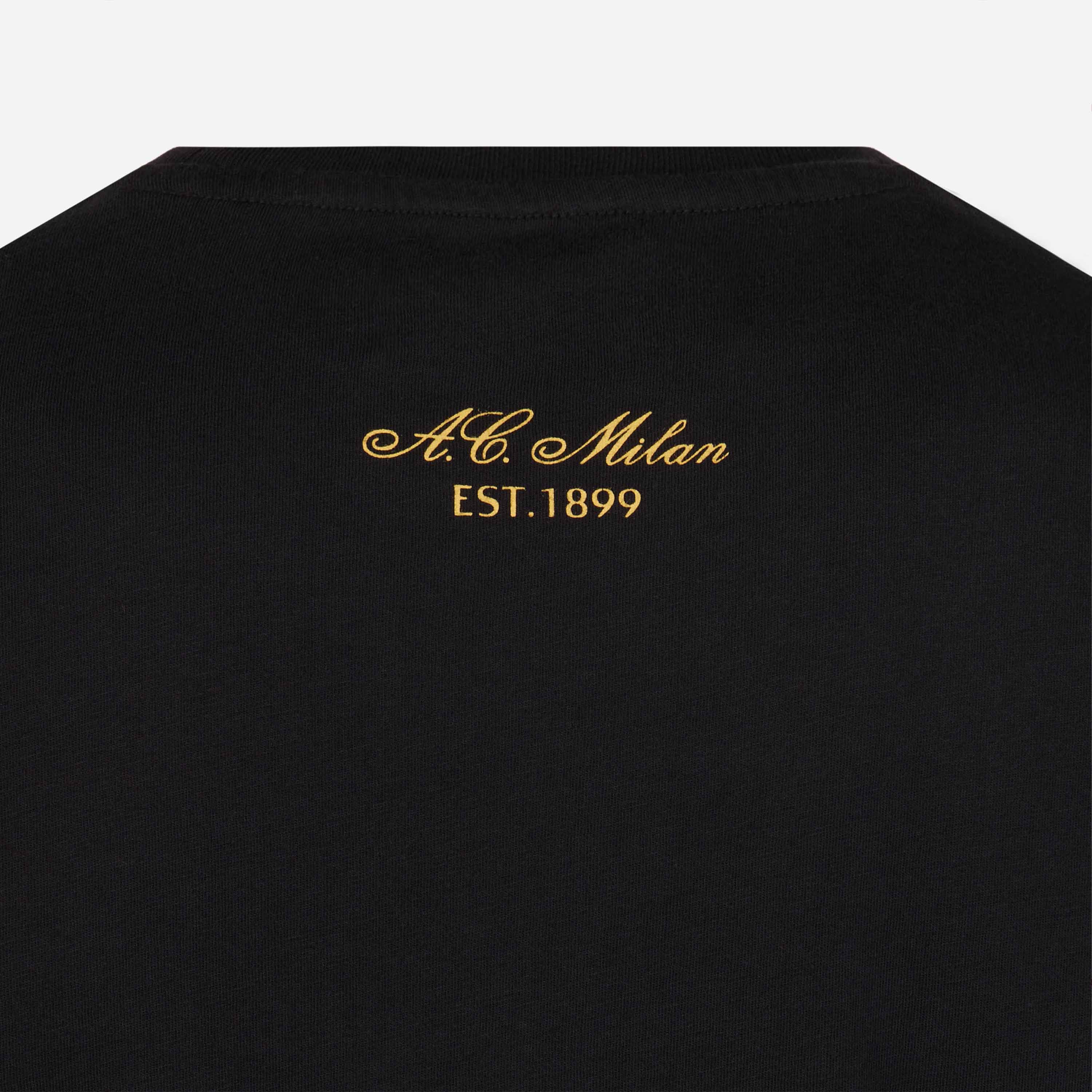 AC Milan Gold Essential maglietta cotone ricamo taglia M