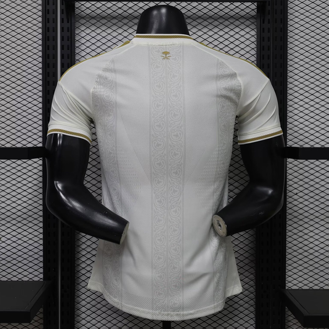Tifoso Store Player Version Terza Maglia Al-Nassr 2026/27 calcio bianco oro