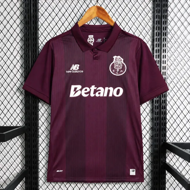 Porto 2026/27 maglia away bordeaux tifoso taglia S-4XL