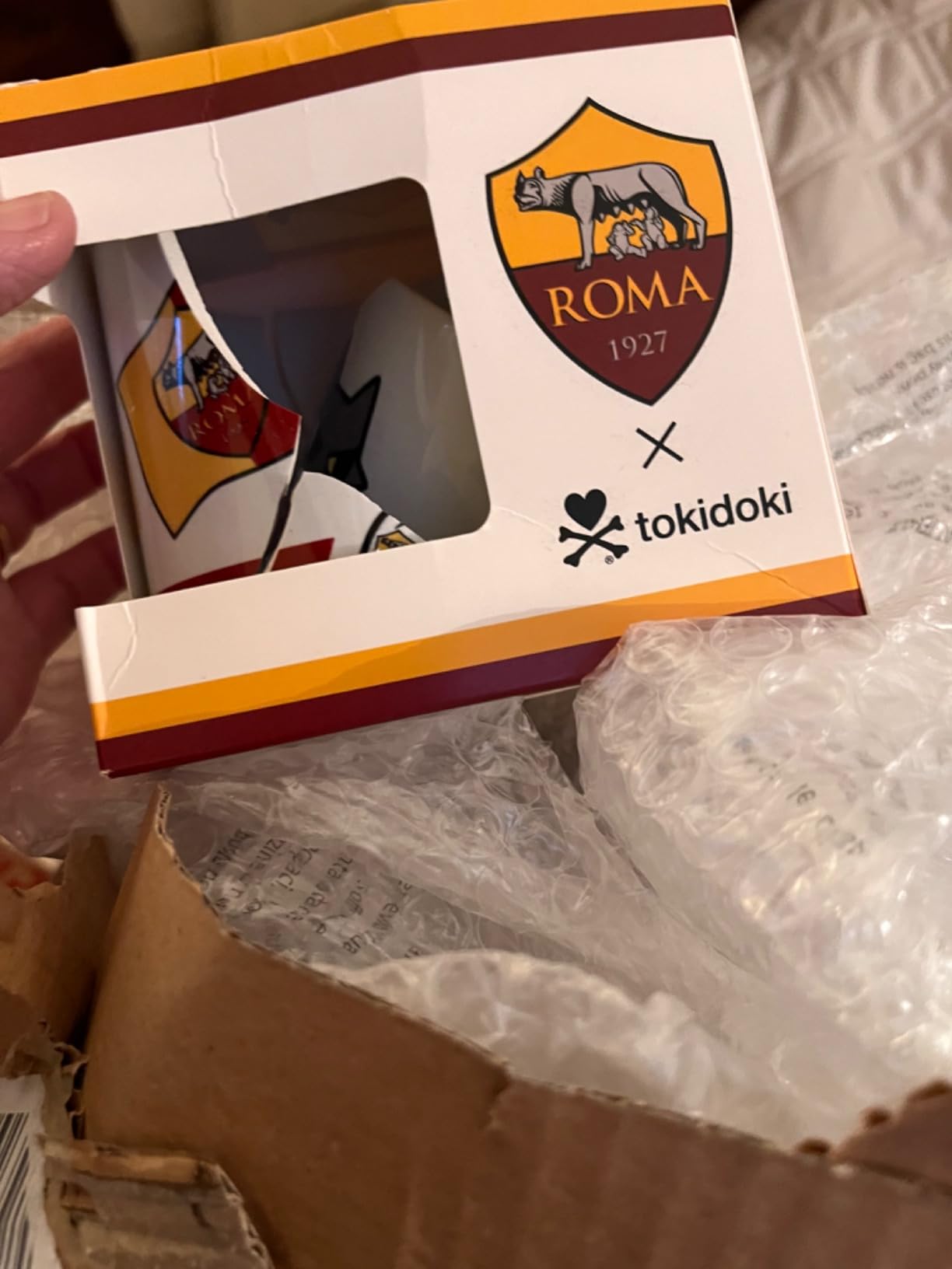AS Roma Tazza Tokidoki ceramica mug ufficiale