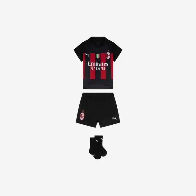 AC Milan Home 2022/23 kit neonato rosso nero 12 mesi