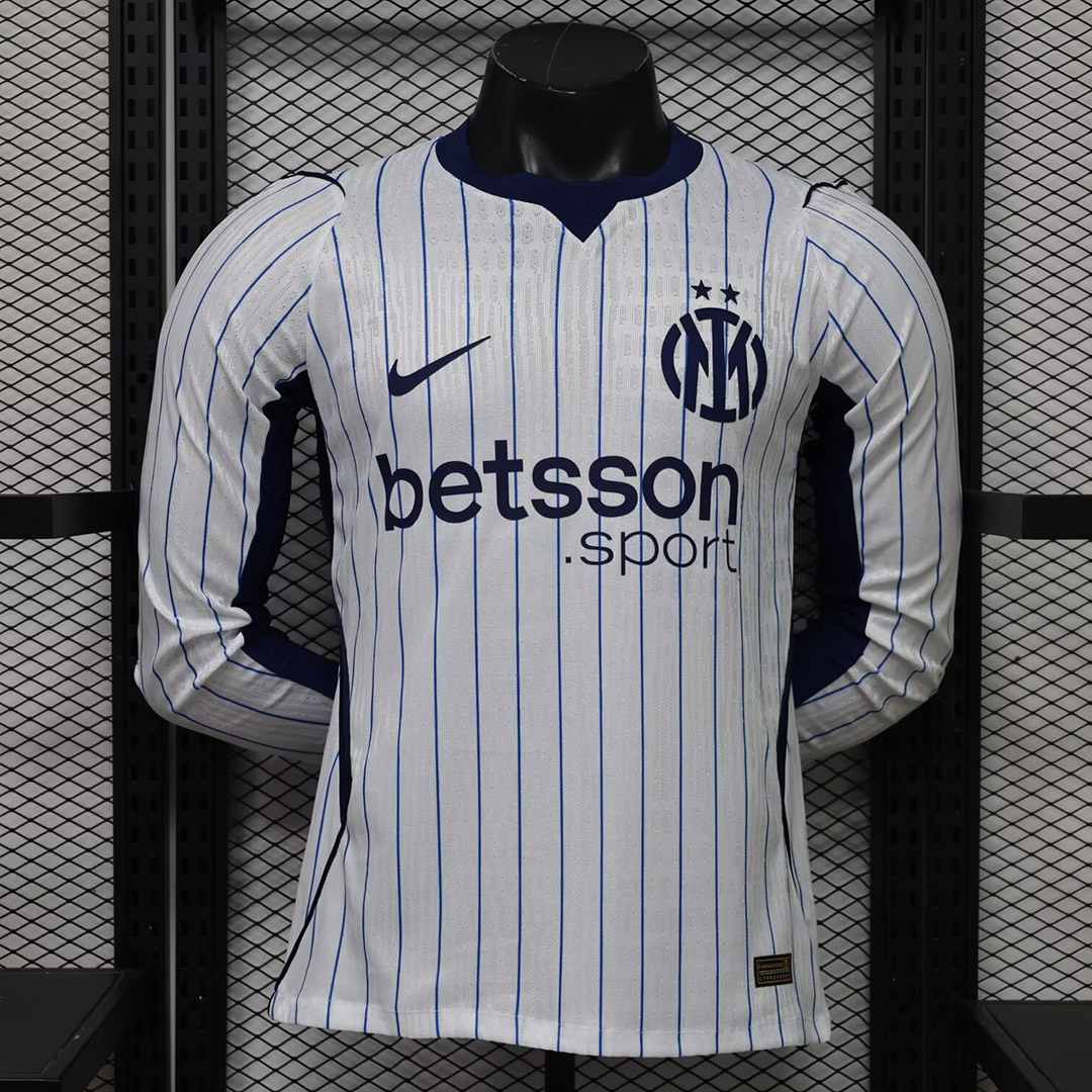 Tifoso Store Player Inter Manica Lunga Away 2026/27 bianca