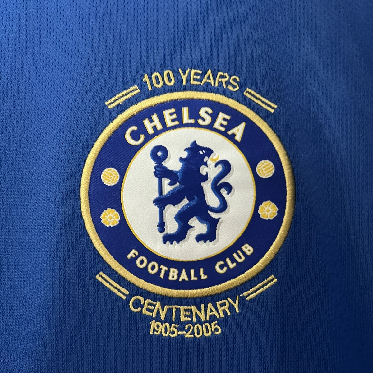 Tifoso Store Chelsea 2005/06 maglia retro blu royal oro