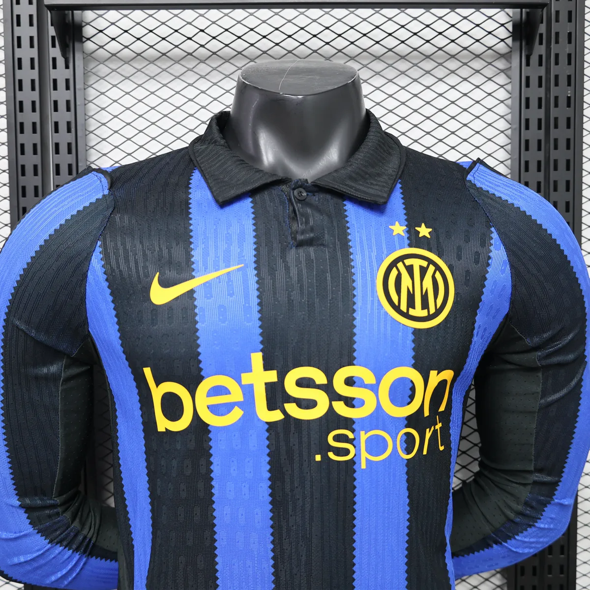 Tifoso Store Player Version Inter Home Maglia Manica Lunga Nerazzurra