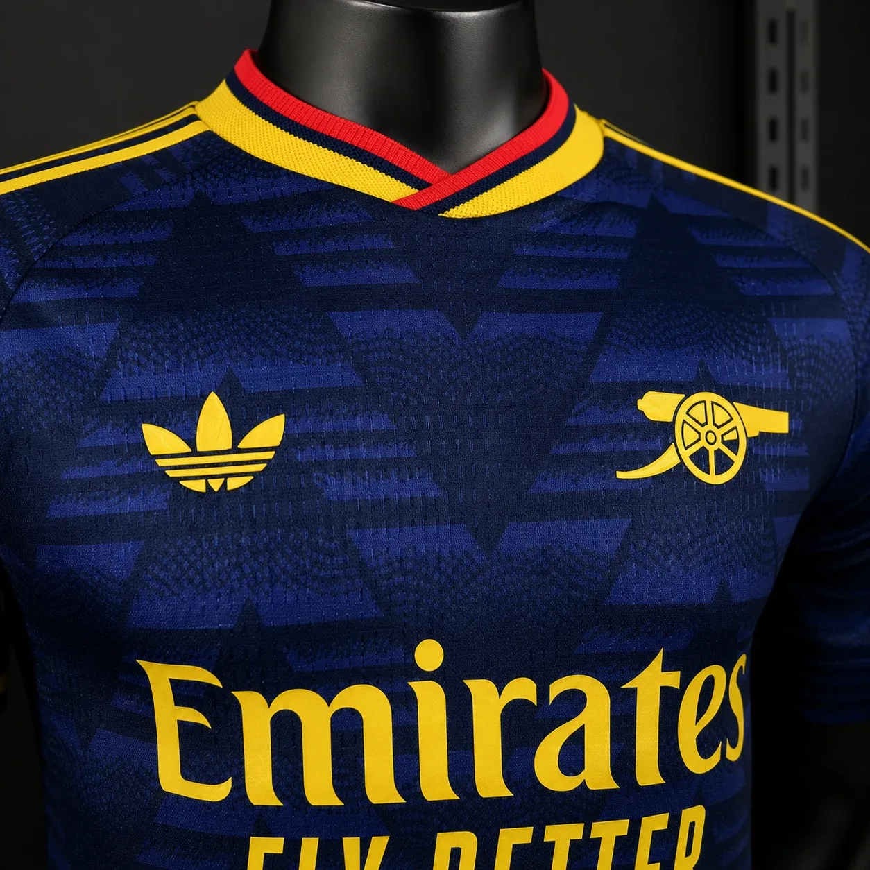 Arsenal Away 2026/27 Maglia Calcio Giocatore Blu Navy S