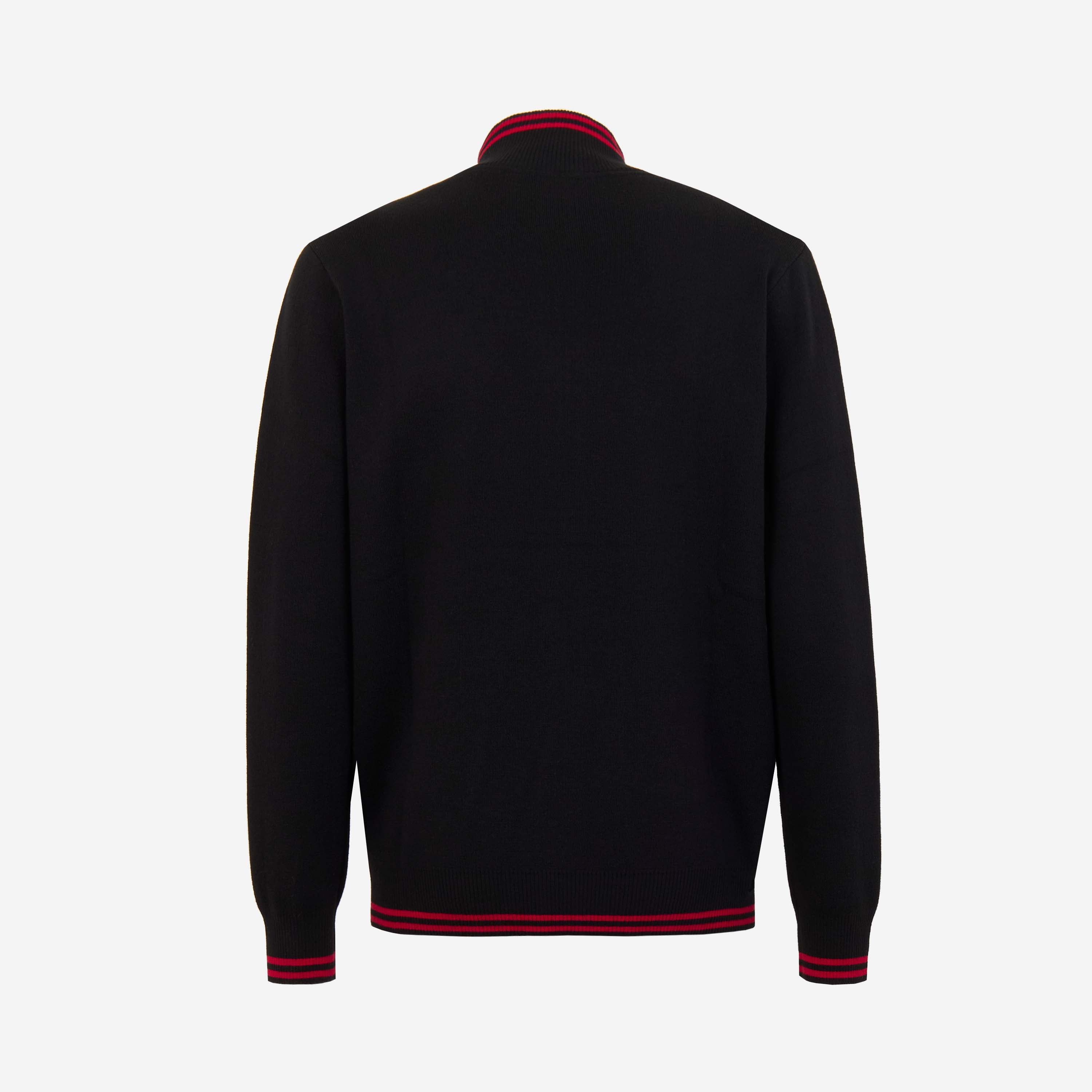 AC Milan 60S Giacca Nera Uomo Regular Fit