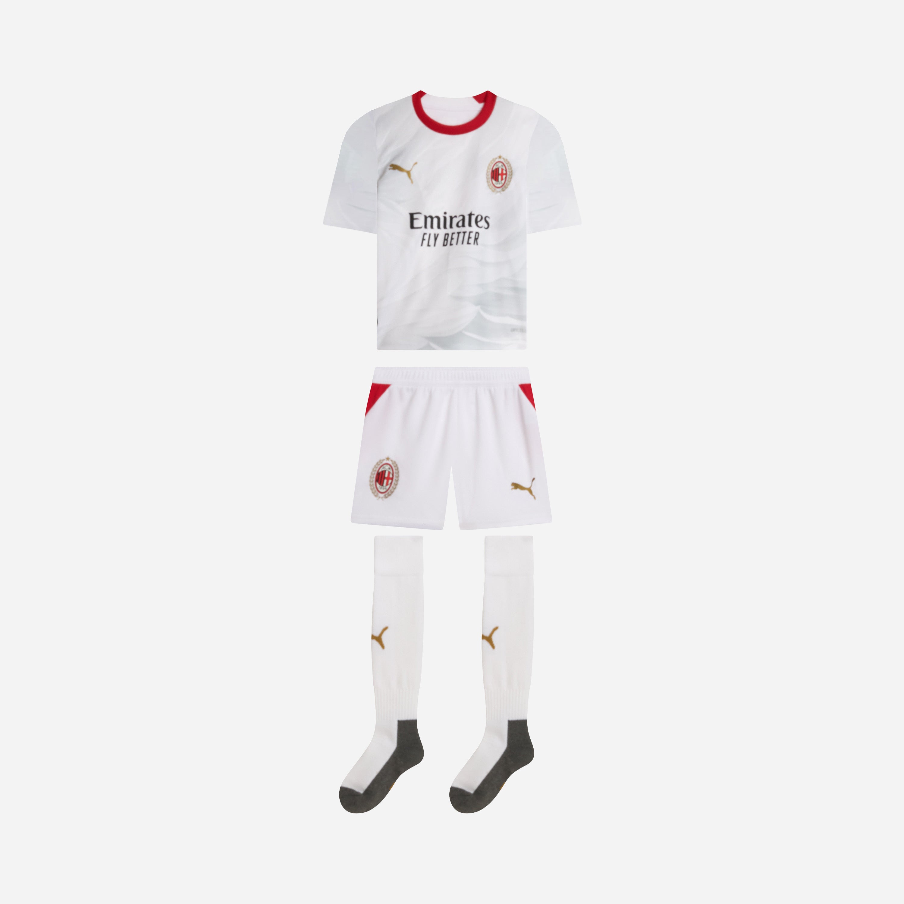 AC Milan Away 2026/27 Mini Kit bambino 6 anni maglia+shorts