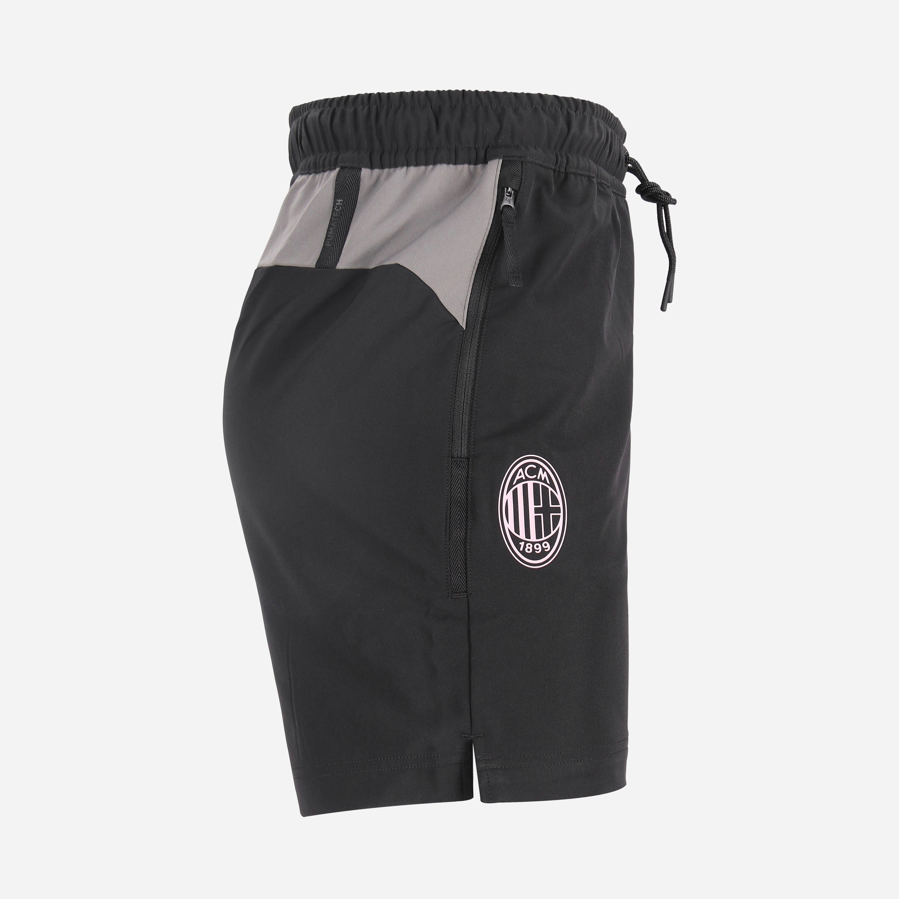 AC Milan Tute Sportive Pumatech Shorts Donna Neri