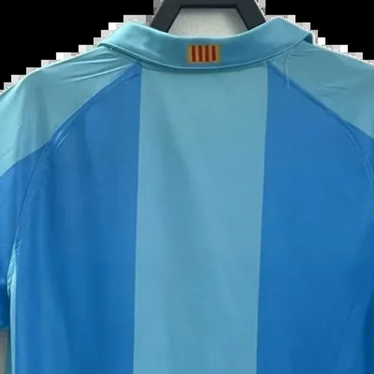 Tifoso Store Barcellona 2007/08 maglia calcio away celeste retro