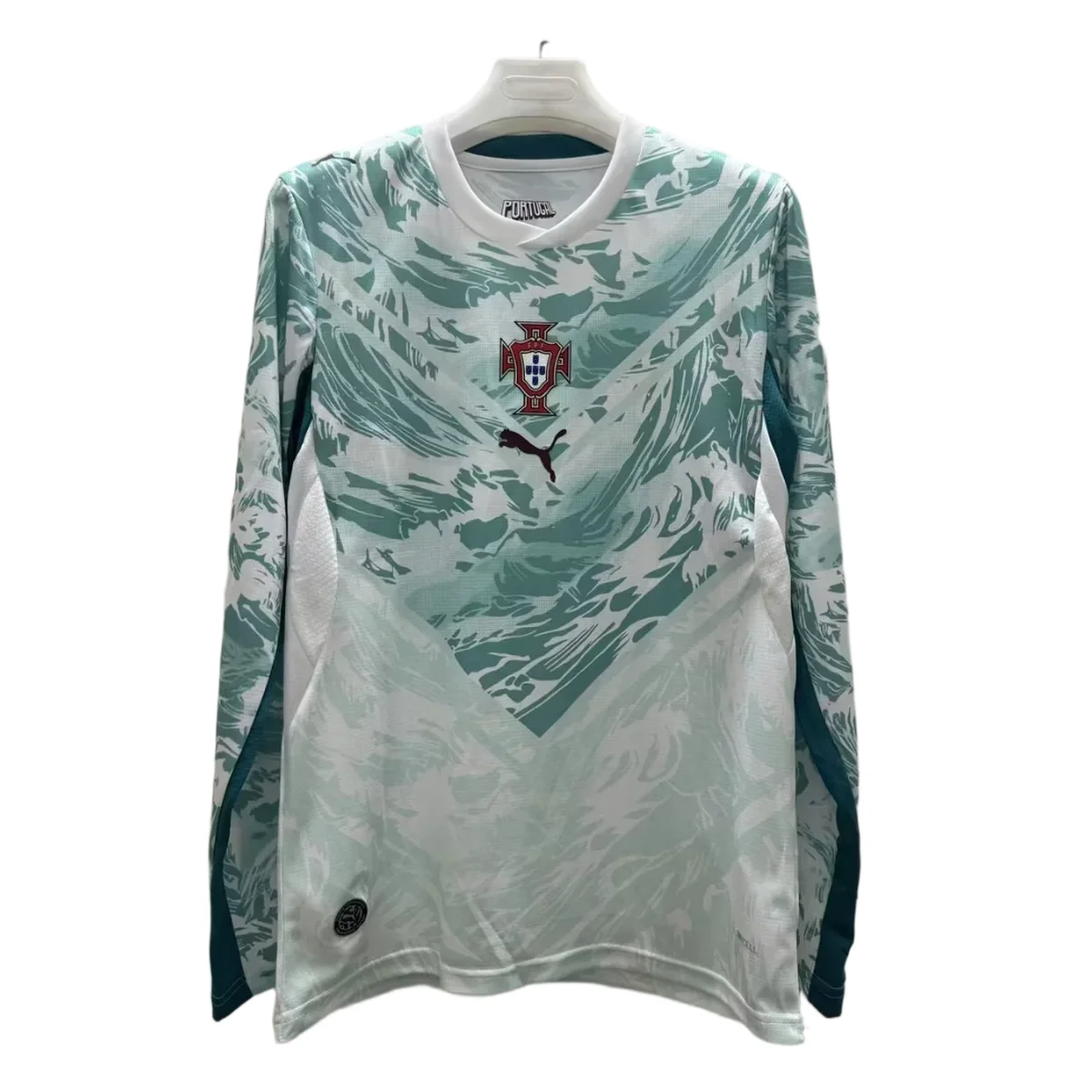 Maglia Portogallo Seconda 2026 manica lunga bianca