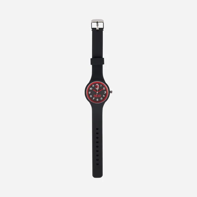 AC Milan Kid orologio gomma nero bambino