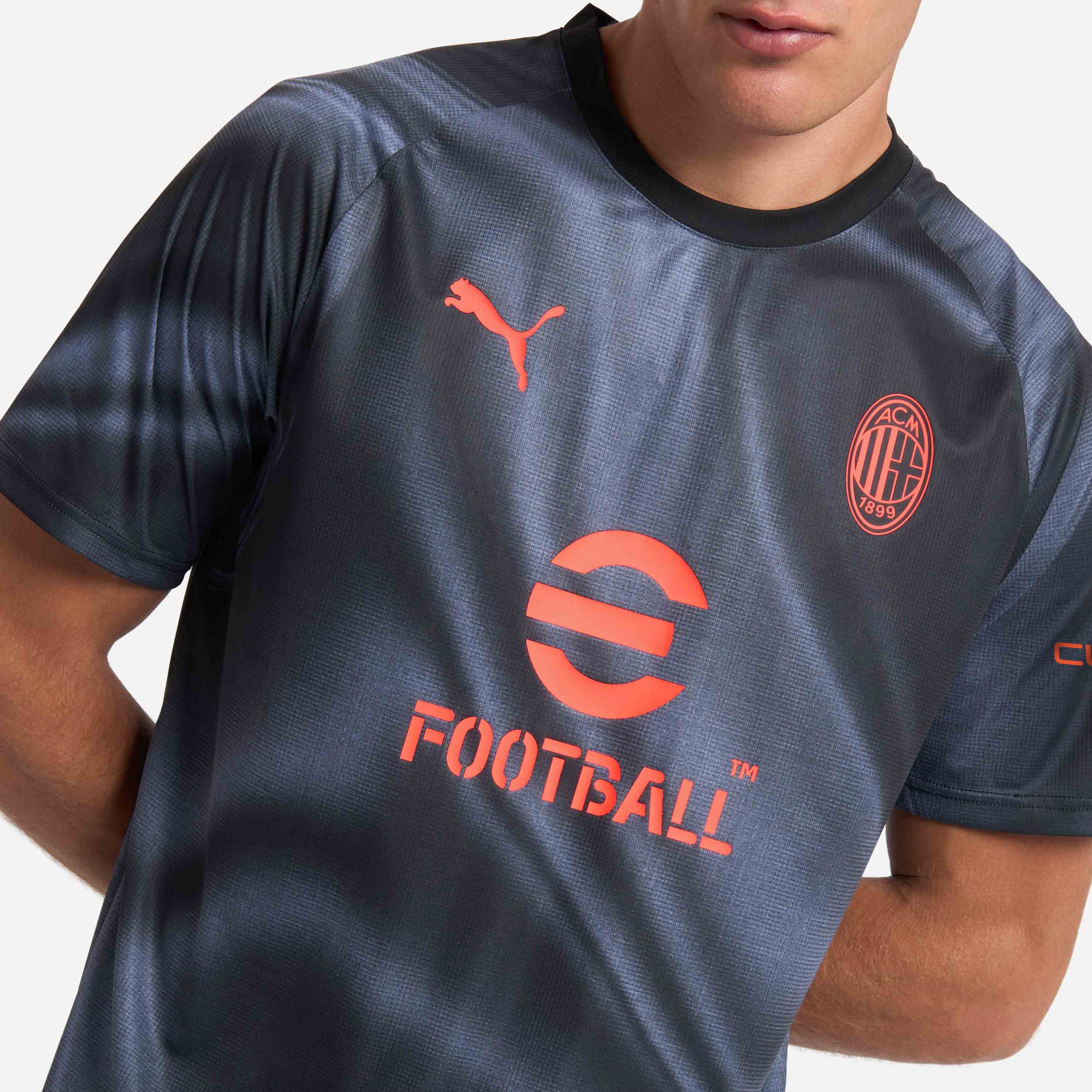 AC Milan Allenamento Prematch 2026/27 maglia grigia DRYCELL