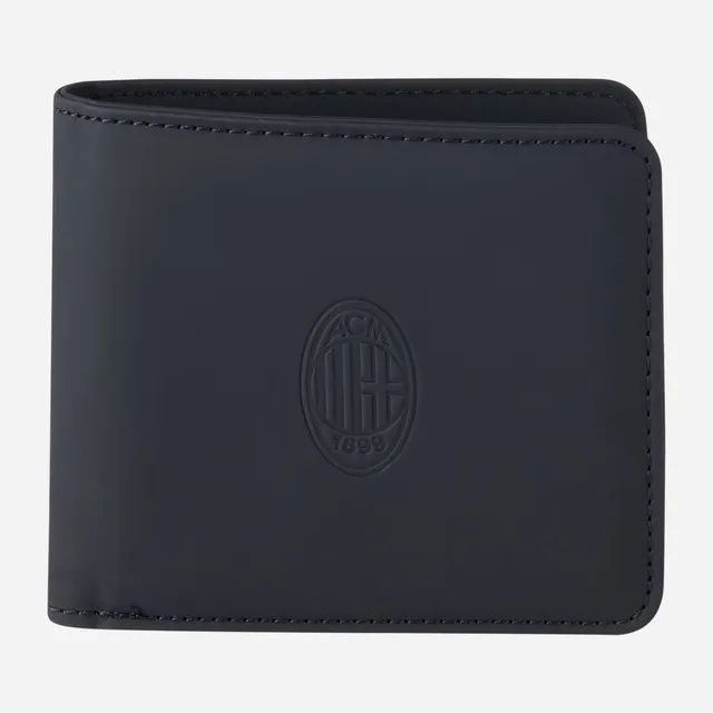 AC Milan portafoglio impermeabile nero 12x10,5 cm