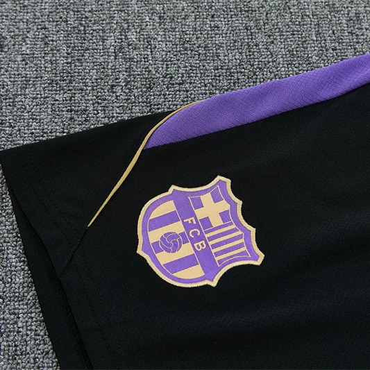 Tuta Barcellona nero bordeaux blaugrana bordeaux dettagli
