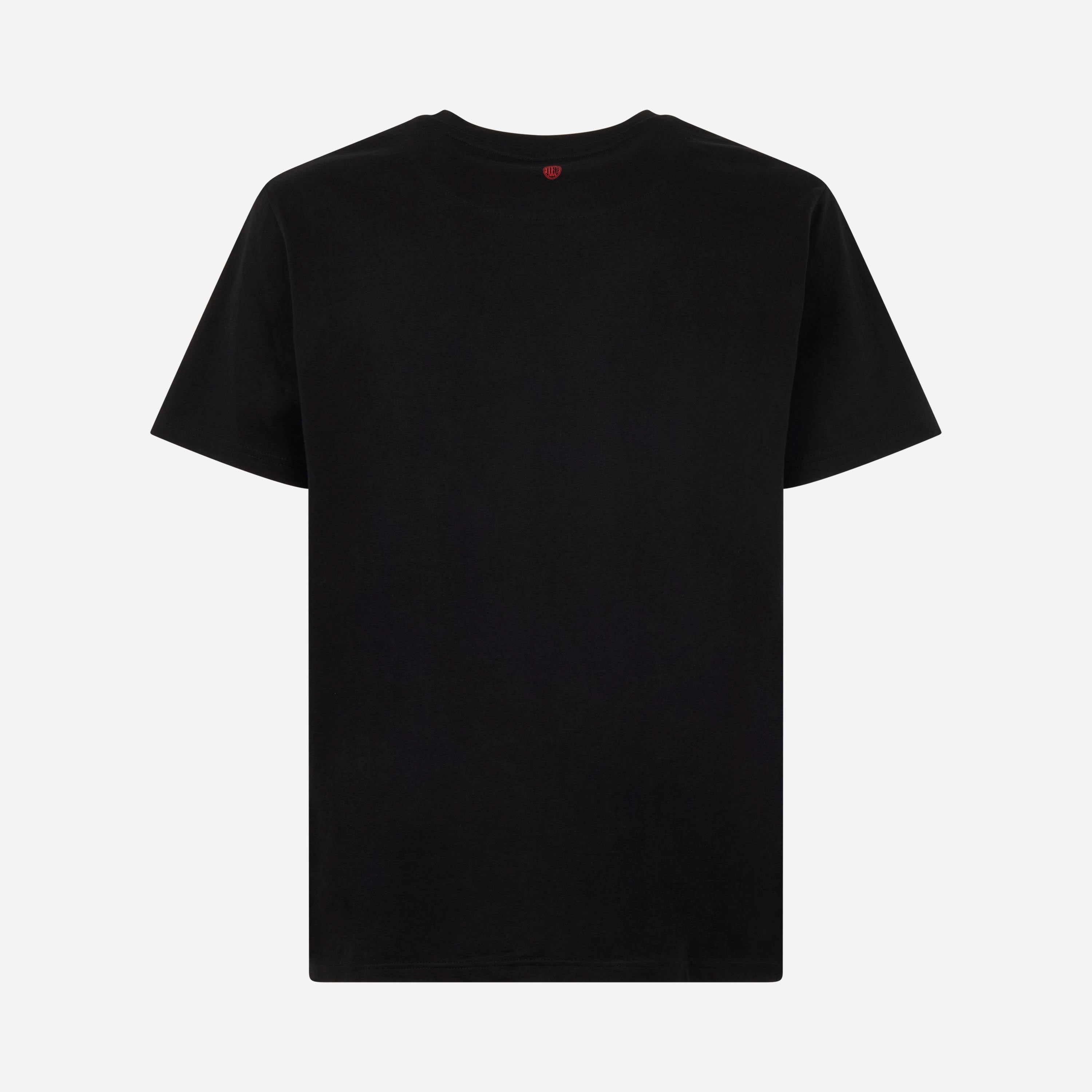 AC Milan Devil Collection maglietta nera cotone