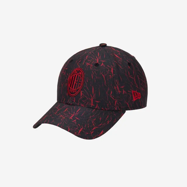 New Era 9FORTY AC Milan Cappello Nero Logo Cotone