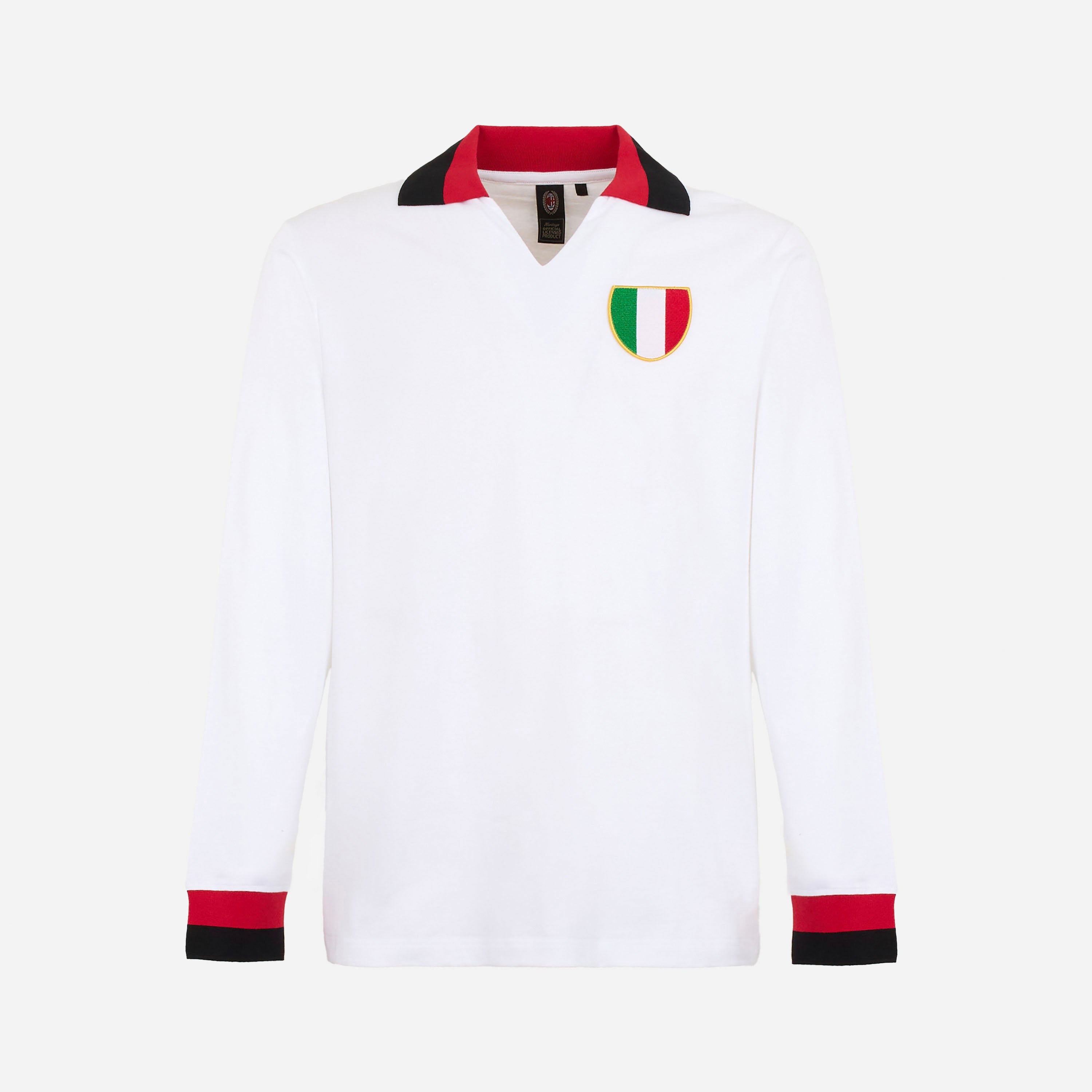 Milan Historical Home Jersey 1963 maglia retro bianca