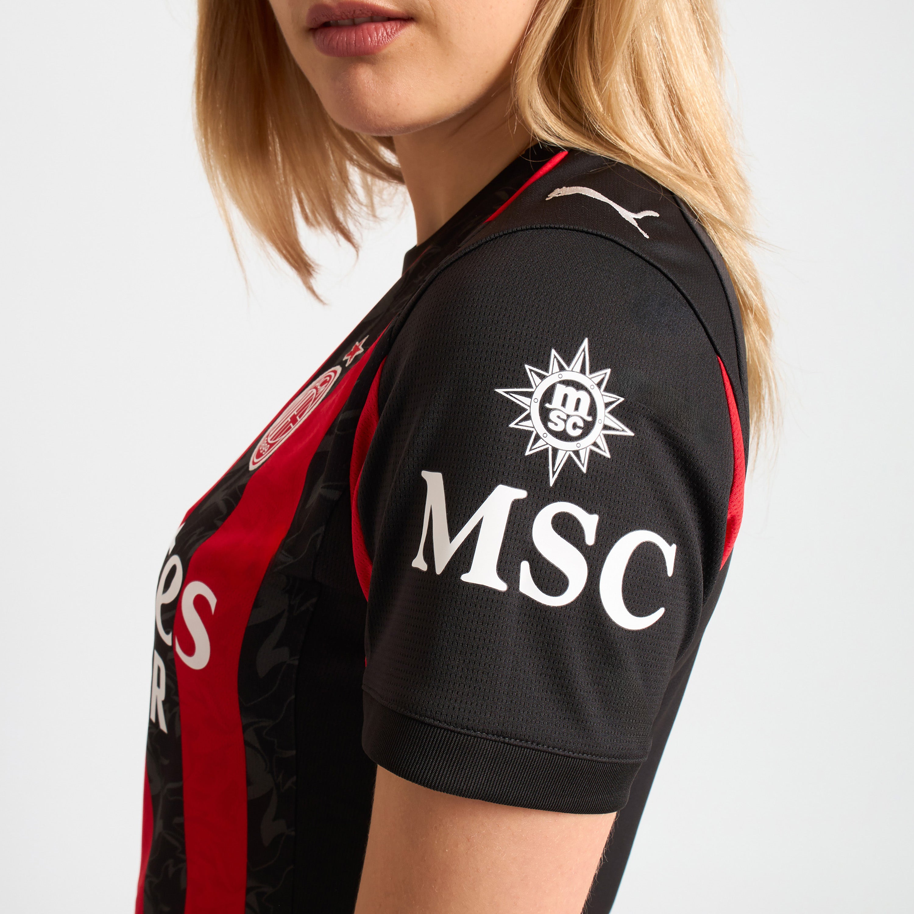 AC Milan Kit Gara Home 2025/26 maglia donna rossonera M