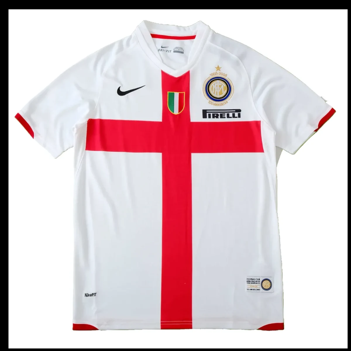 Tifoso Store Maglie Inter Centenario 2007/08 maglia bianca