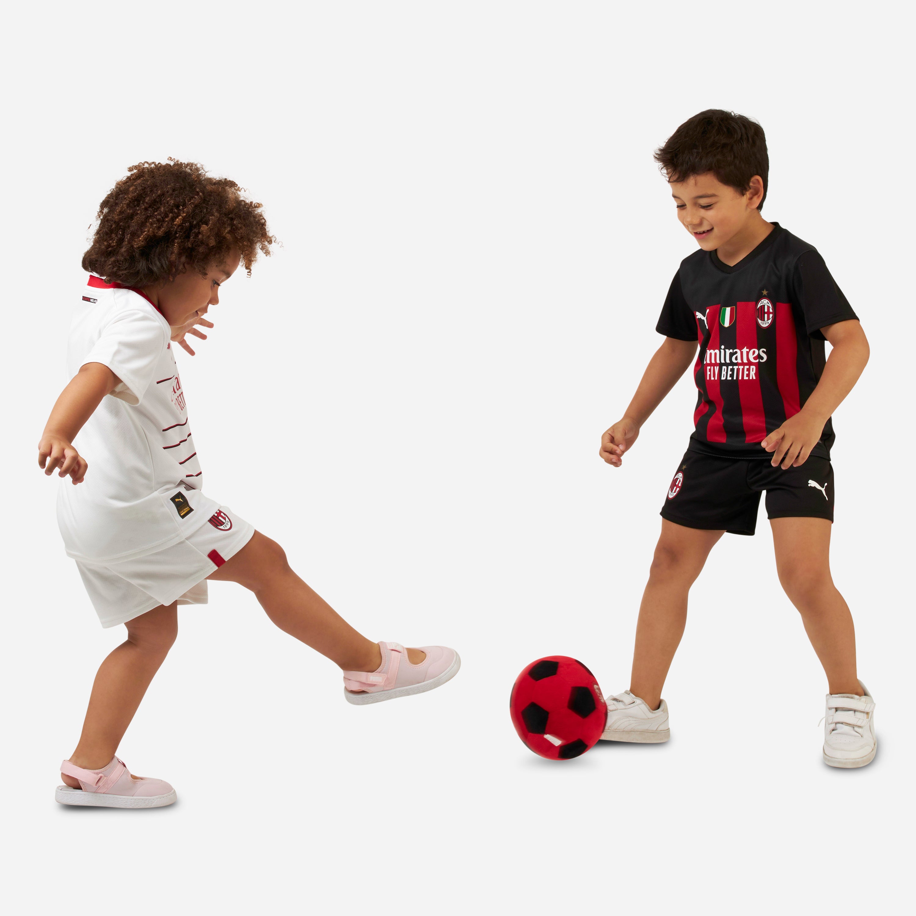 AC Milan Kit Gara Milan Home 2022/23 Mini Kit Bambino Rossonero