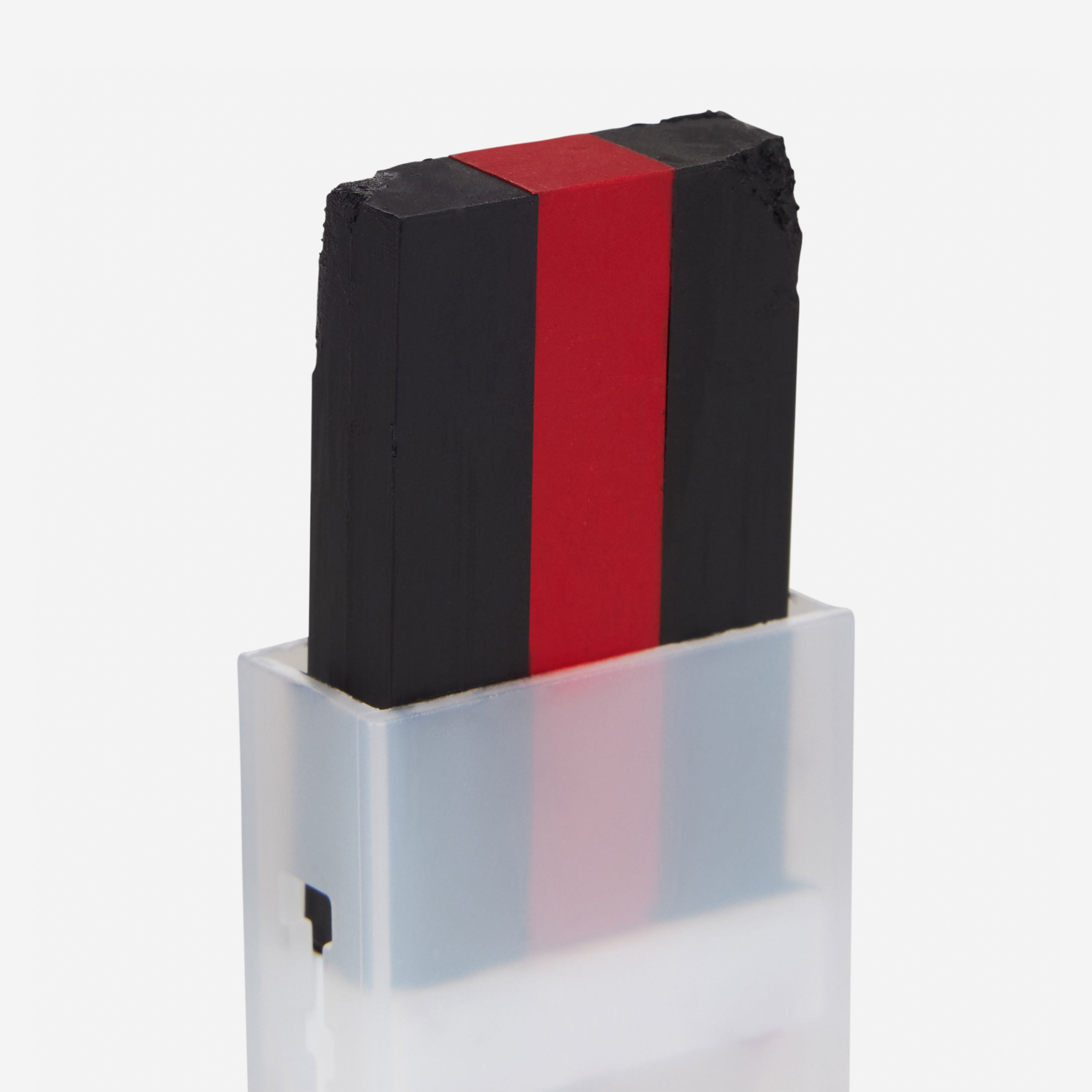 AC Milan Make-Up Stick Nero Rosso Stick Viso Tifoso